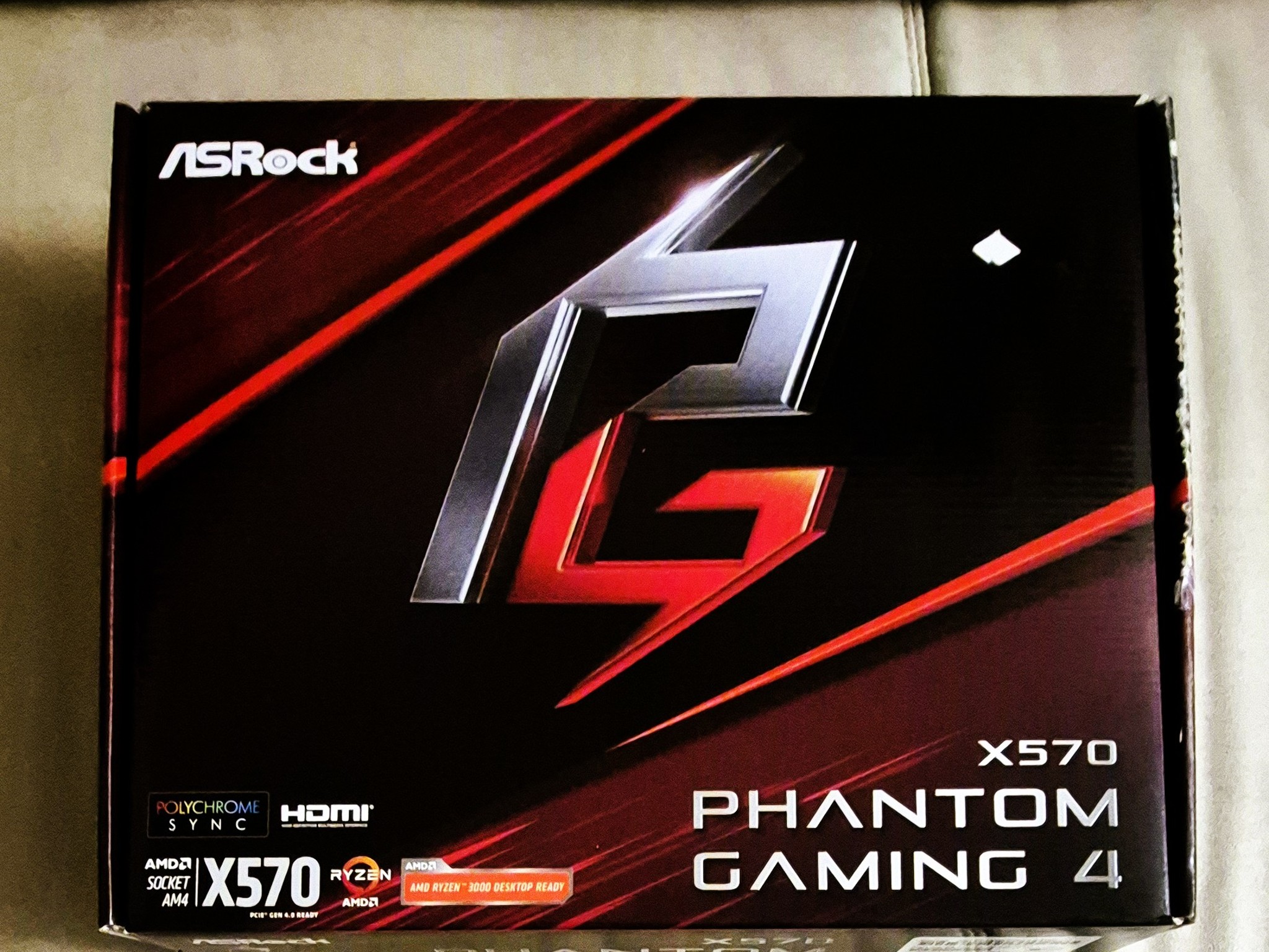 Combo ASRock X570 Phantom Gaming 4, AMD Ryzen 9 3950X CPU, 32GB XPX Gaming RAM, MSI GTX 1650 4GB GPU