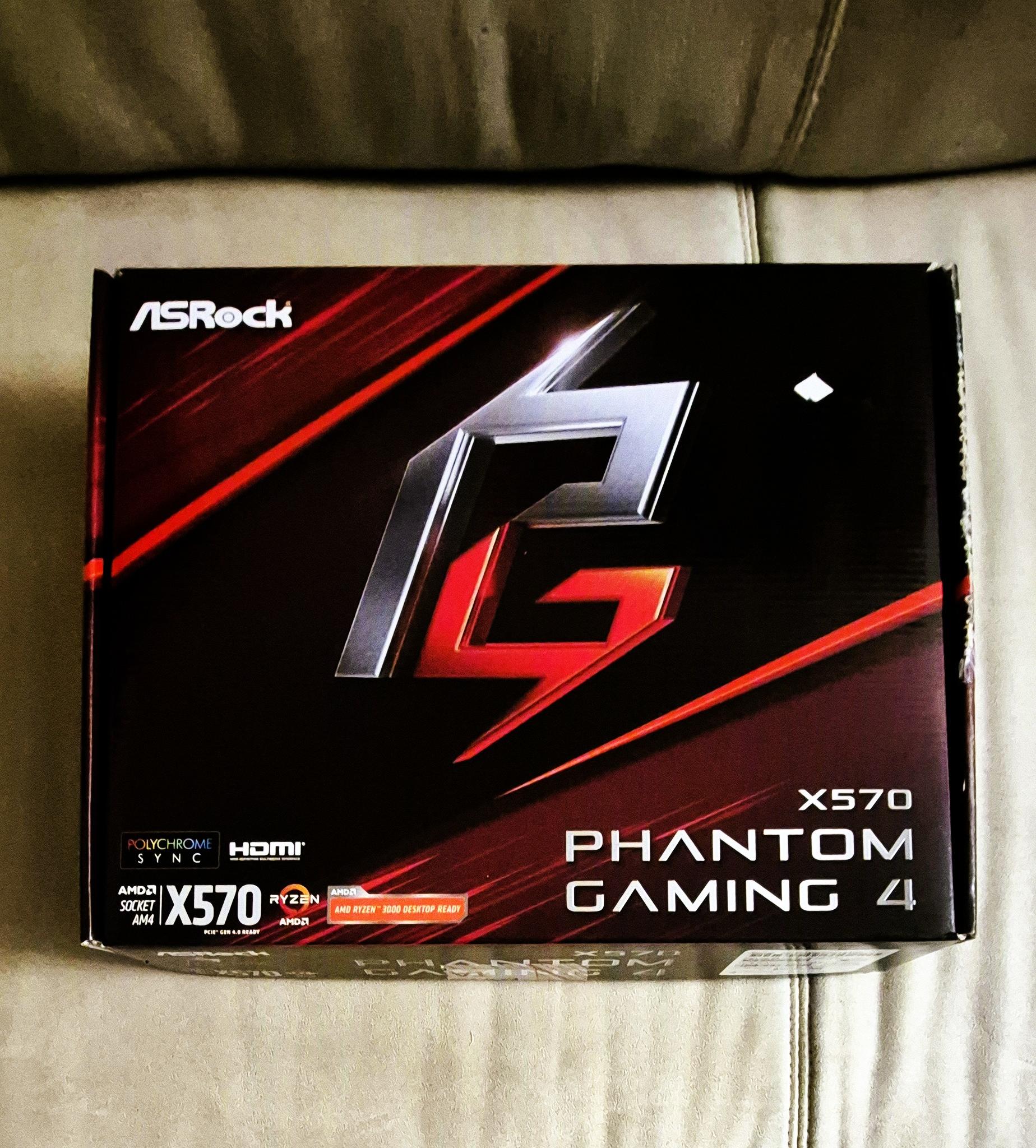 Combo ASRock X570 Phantom Gaming 4, AMD Ryzen 9 3950X CPU, 32GB XPX Gaming RAM, MSI GTX 1650 4GB GPU