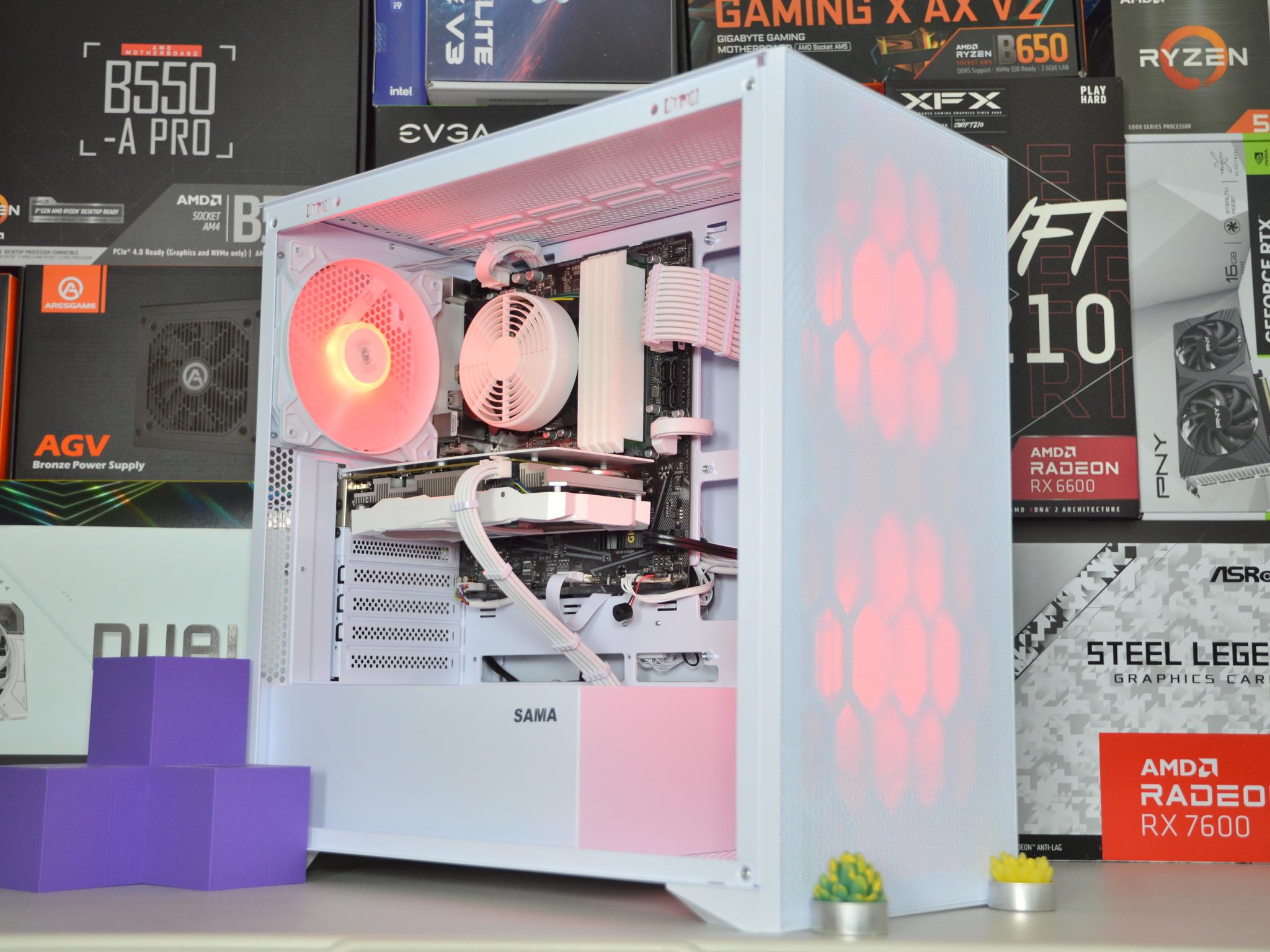 🧊🧊| RTX 2060 SUPER 6GB | INTEL i3-10100 | 16GB DDR4 RAM | 1 TB Storage | Ice Box 3.0 |
