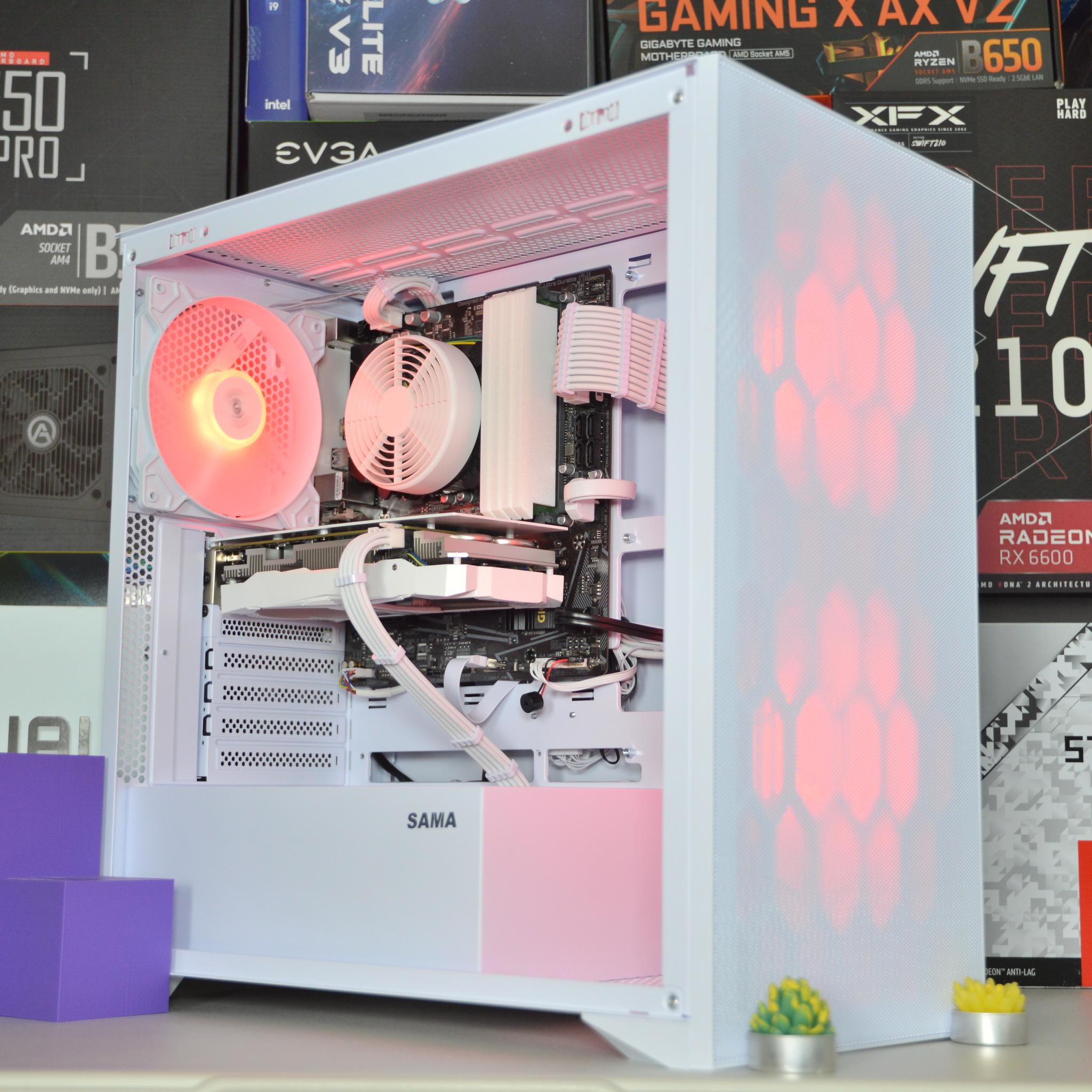 🧊🧊| RTX 2060 SUPER 6GB | INTEL i3-10100 | 16GB DDR4 RAM | 1 TB Storage | Ice Box 3.0 |