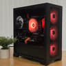 ⚫Black and Orange RTX 3060 Gaming PC🟠