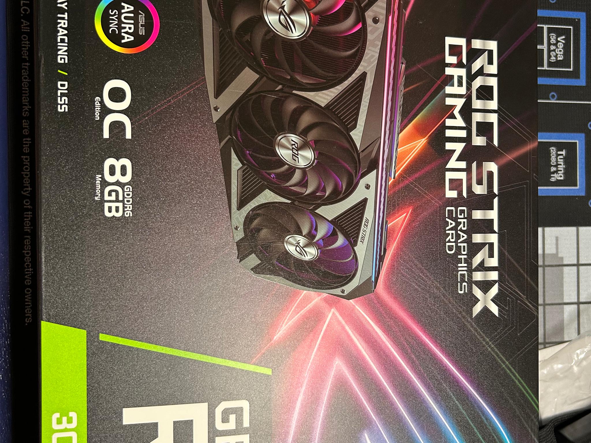 Asus ROG Strix 3060ti LHR 8GB