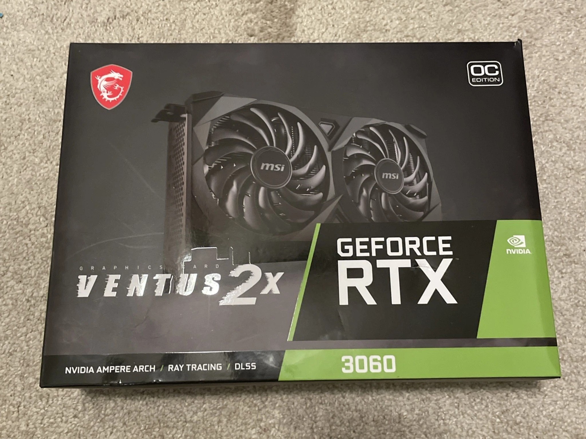 MSI Ventus 3060 2x in great condition!