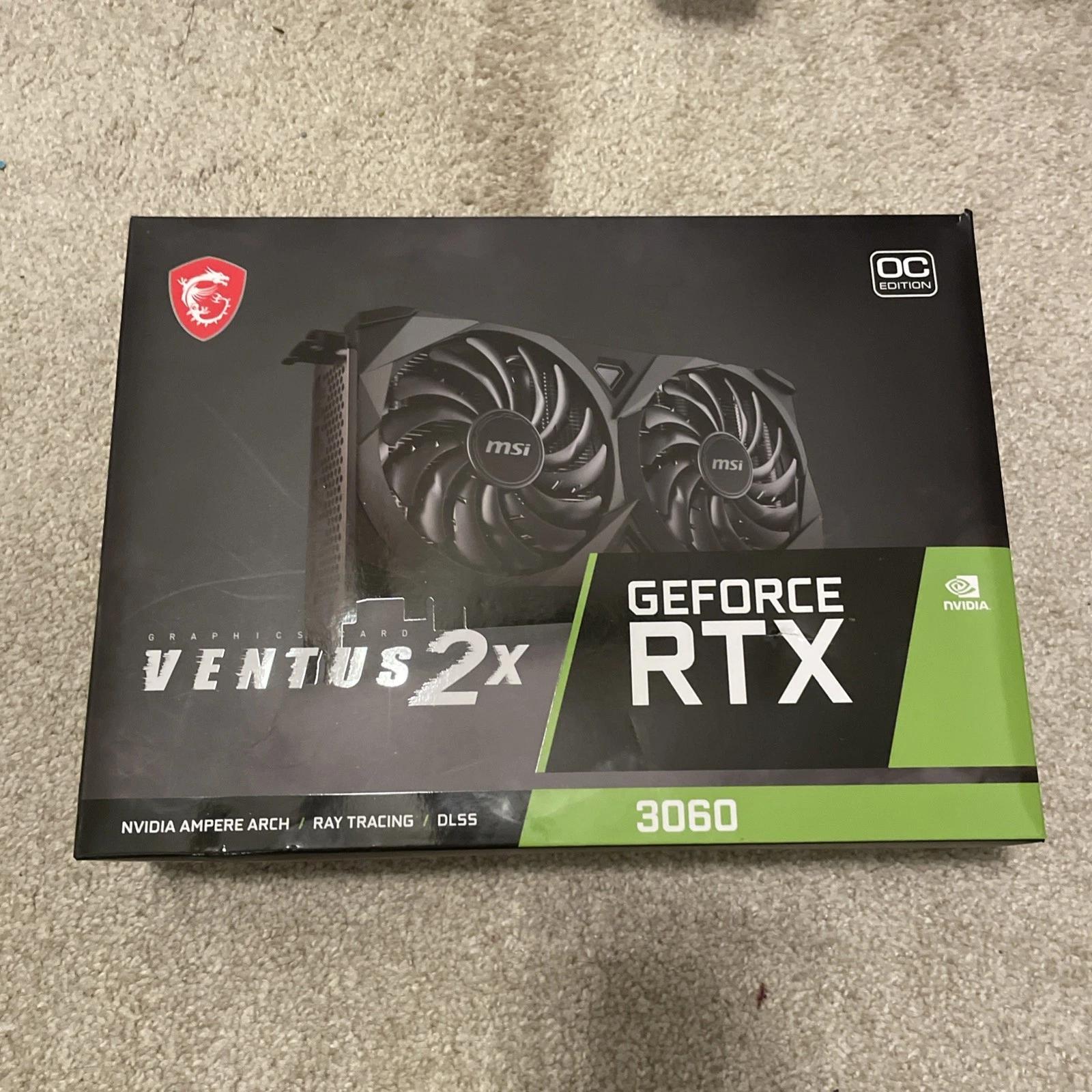 MSI Ventus 3060 2x in great condition!