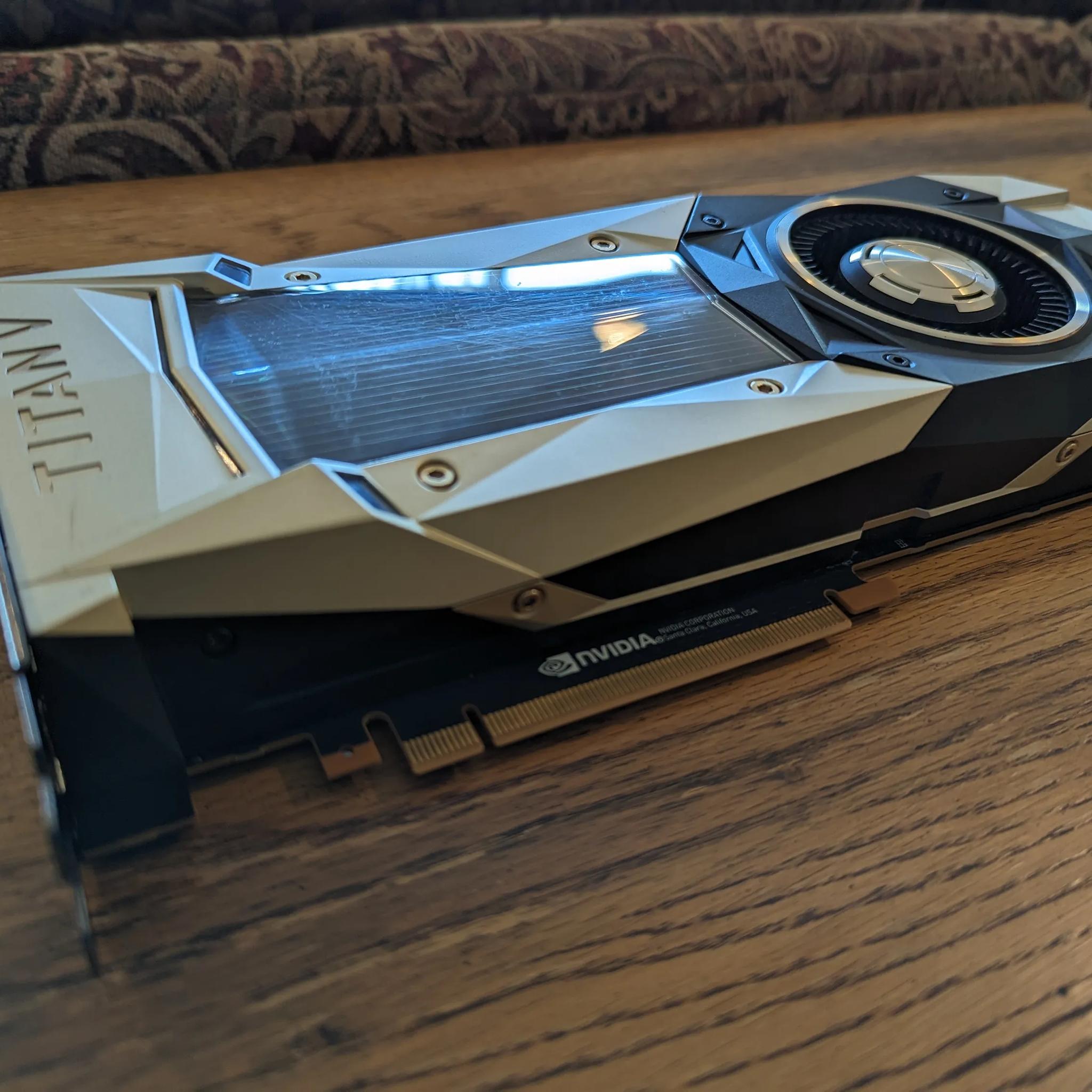 NVIDIA TITAN V Volta 12GB HBM2 GPU Video/Graphics Card