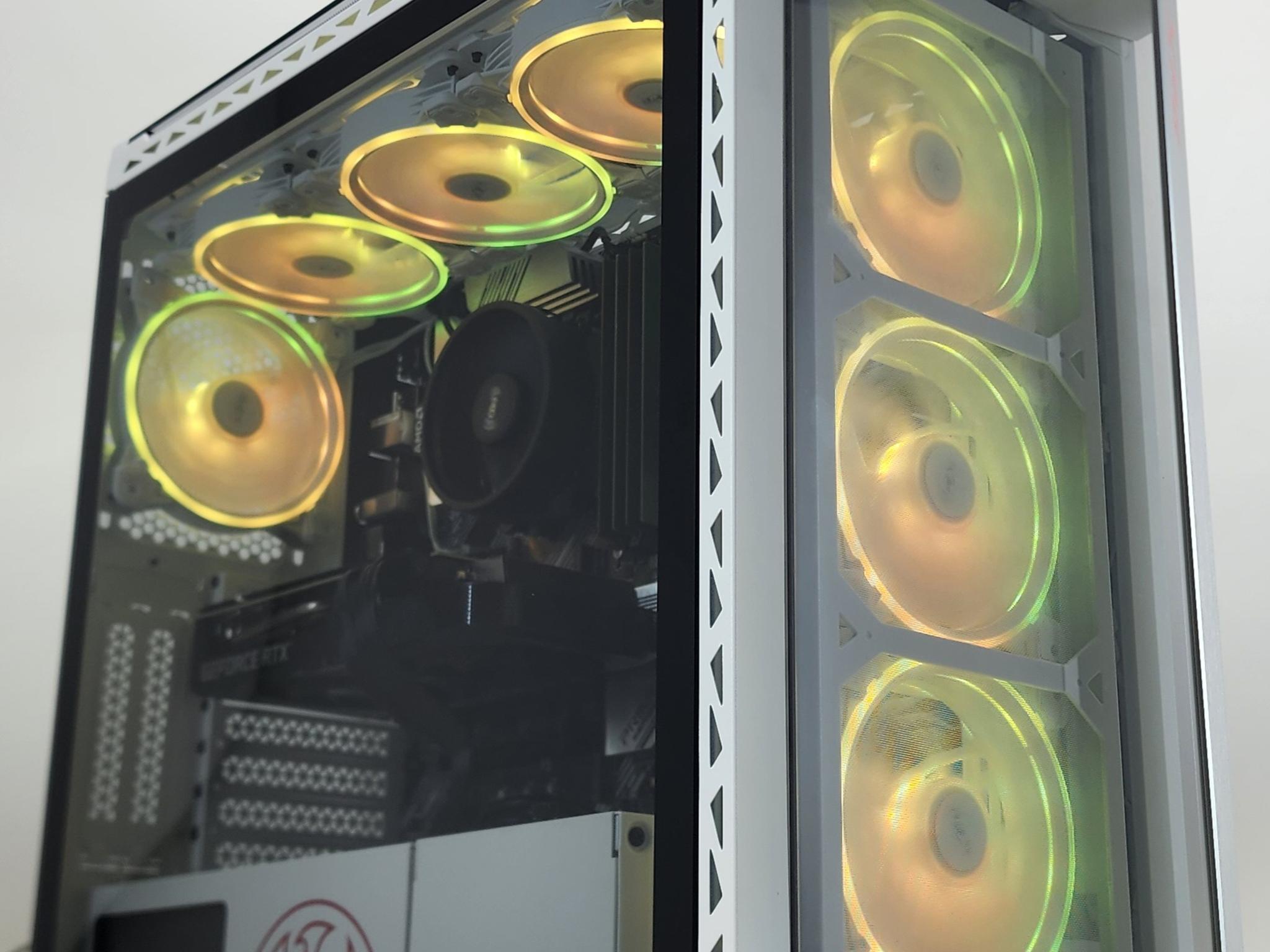 Gaming PC Ryzen 5 5500 16GB RAM 500GB SSD RTX 3060 Ti 8GB Windows 11 Computer