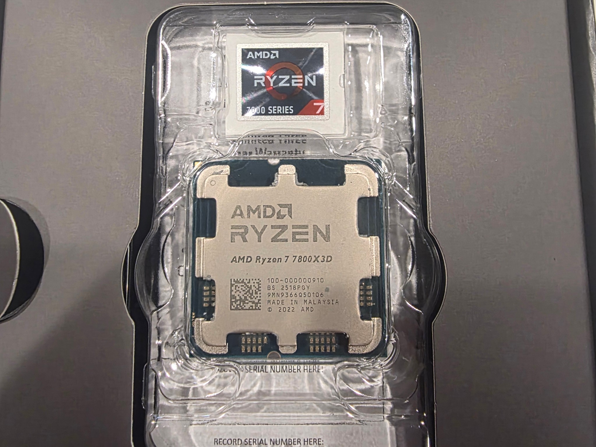 Amd ryzen 7800x3d