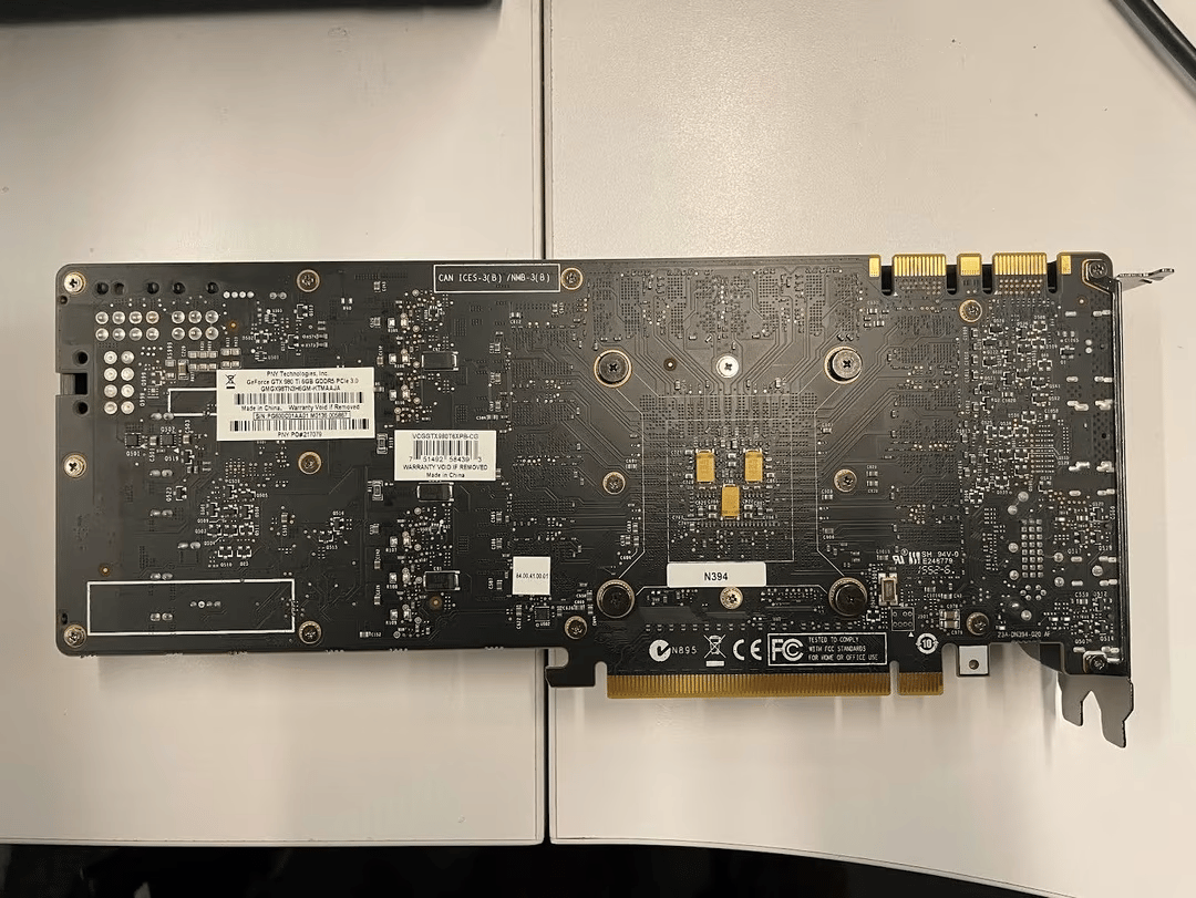 PNY Geforce GTX 980 TI 6GB, Blower