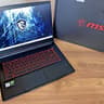 MSI Gaming laptop 10th gen i5 1650 gpu 8gb ram