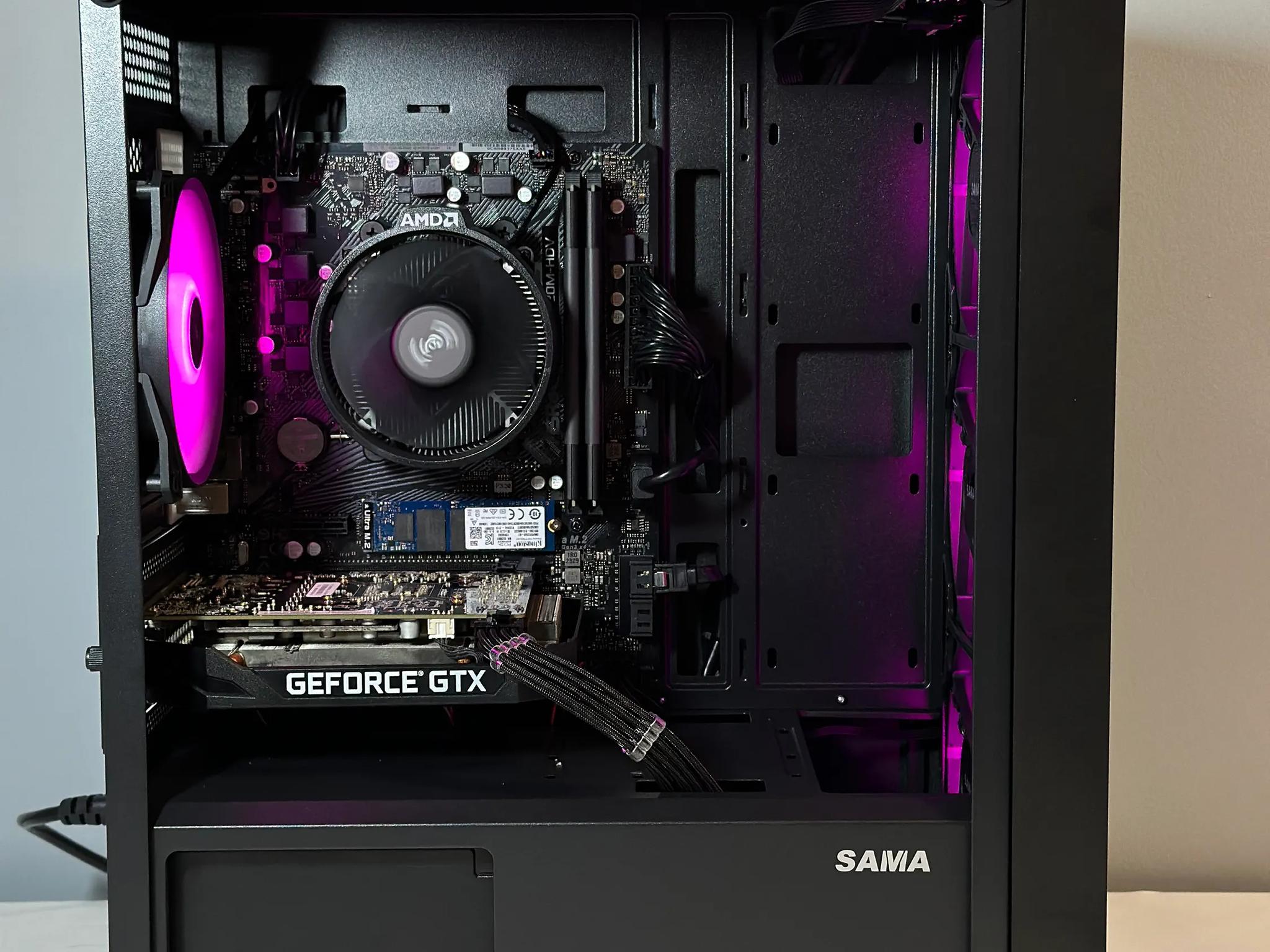 ⬛️FAST 6 CORE GAMING PC⬛️| GTX 1660 Super, Ryzen 5 5500, 16GB Ram, 1.25TB, WIFI, Fortnite