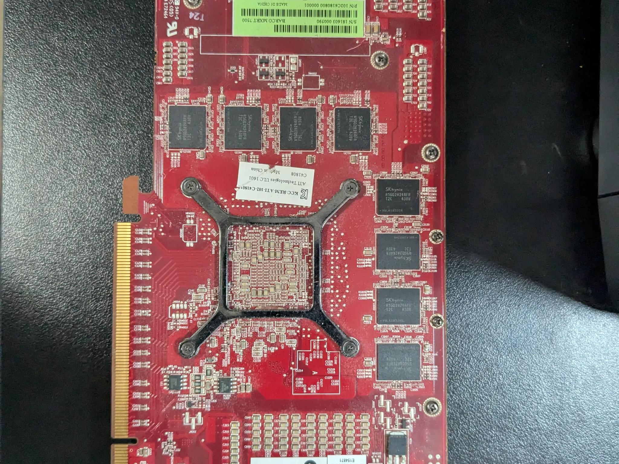 Barco MXRT 7500 4GB GDDR5 4x DisplayPort (FirePro W7000)