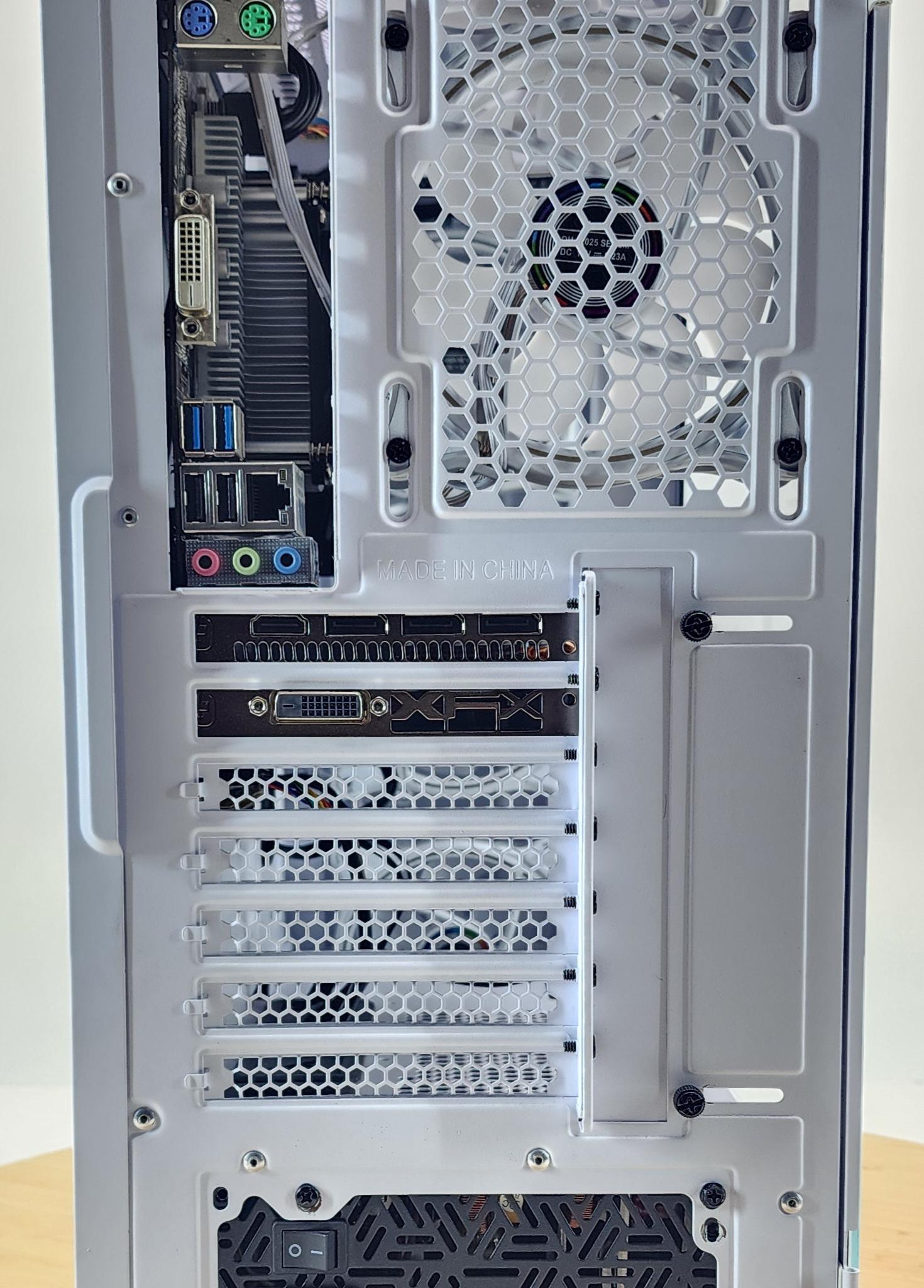 Gaming PC i5-6500 16GB RAM 256GB SSD + 1TB HDD RX 580 8GB Windows 11 Computer