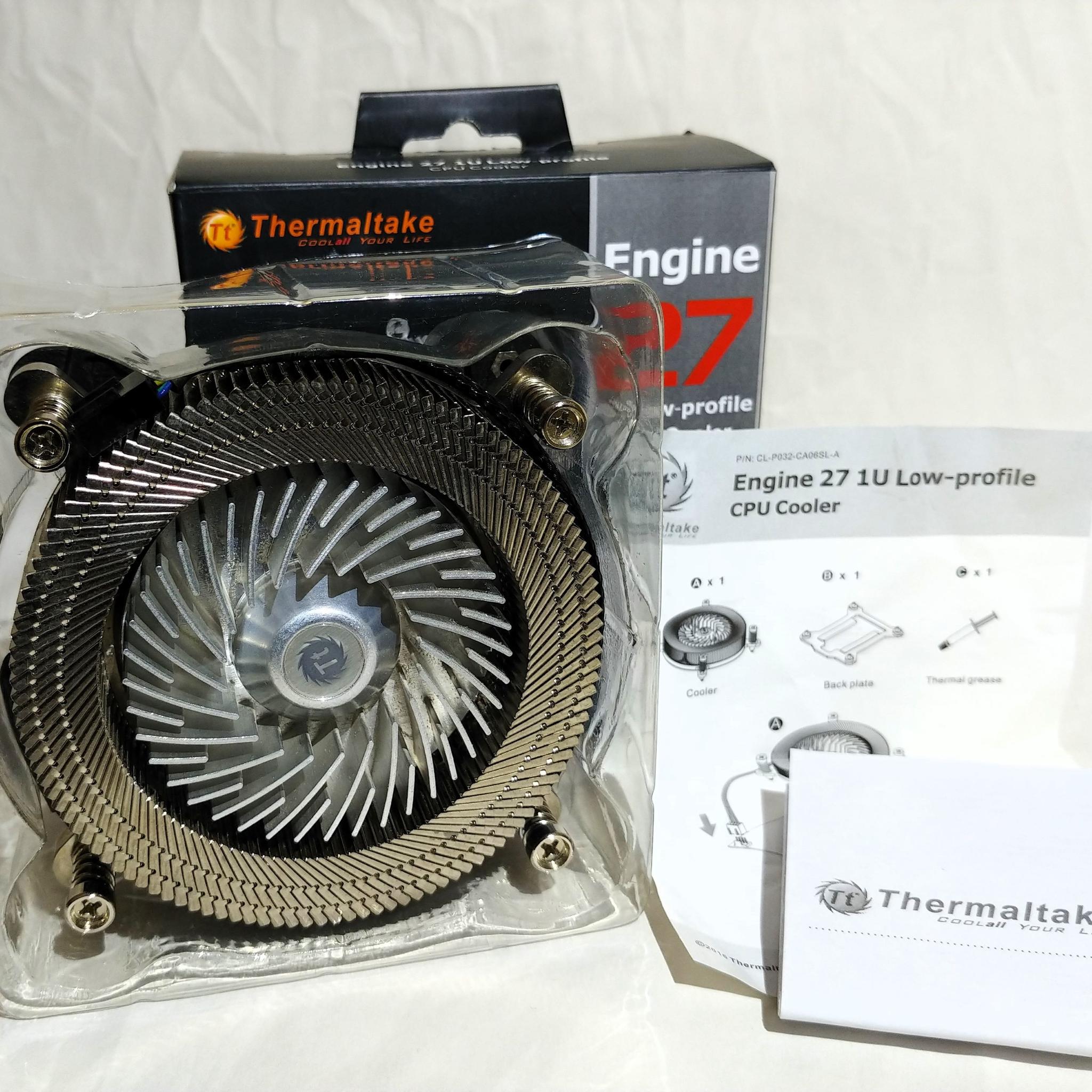 Thermaltake Engine 27 1U Low-profile CPU Cooler