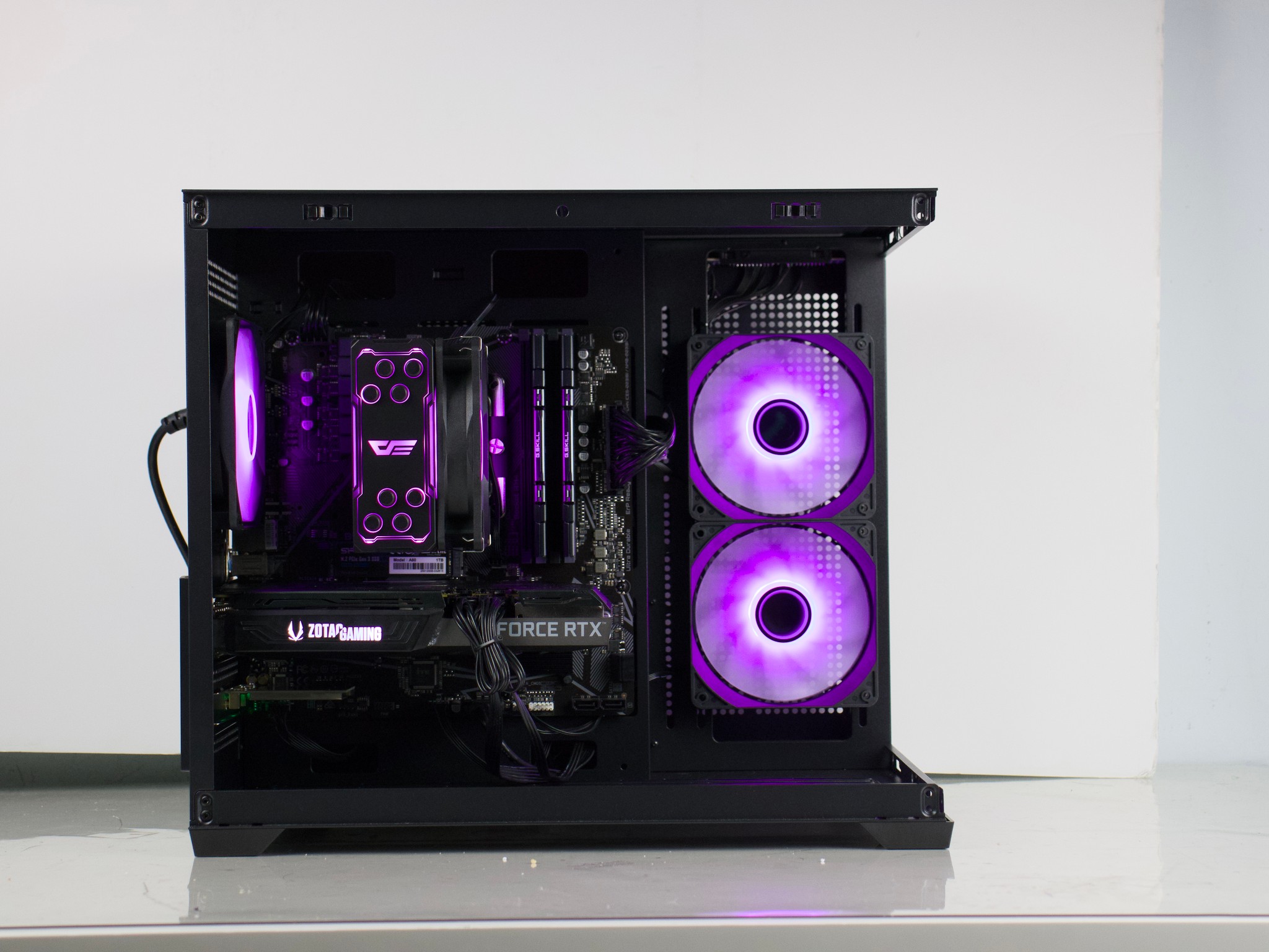 RGB Gaming PC 🔥RTX 3070, Ryzen 5 5500, 16GB RAM, 1TB NVMe SSD, WiFi, BlueTooth 🔥 1440P/1080P Beast