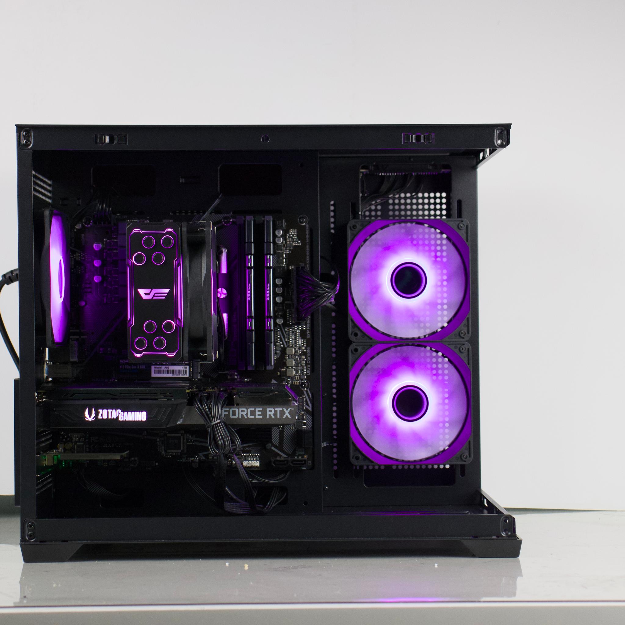 RGB Gaming PC 🔥RTX 3070, Ryzen 5 5500, 16GB RAM, 1TB NVMe SSD, WiFi, BlueTooth 🔥 1440P/1080P Beast