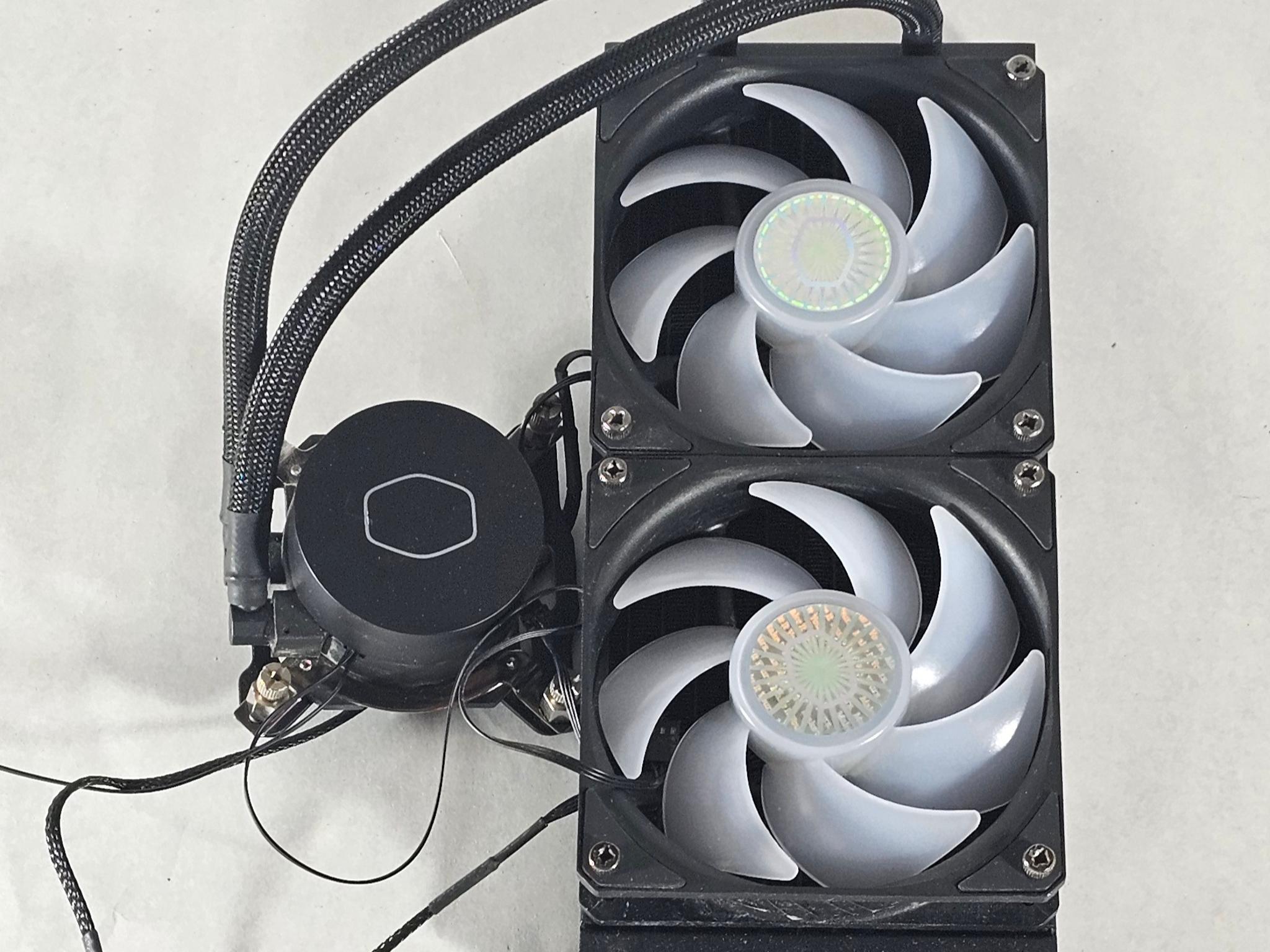 240mm AIO Cooler Master RGB CPU Liquid Cooler for Intel LGA1700