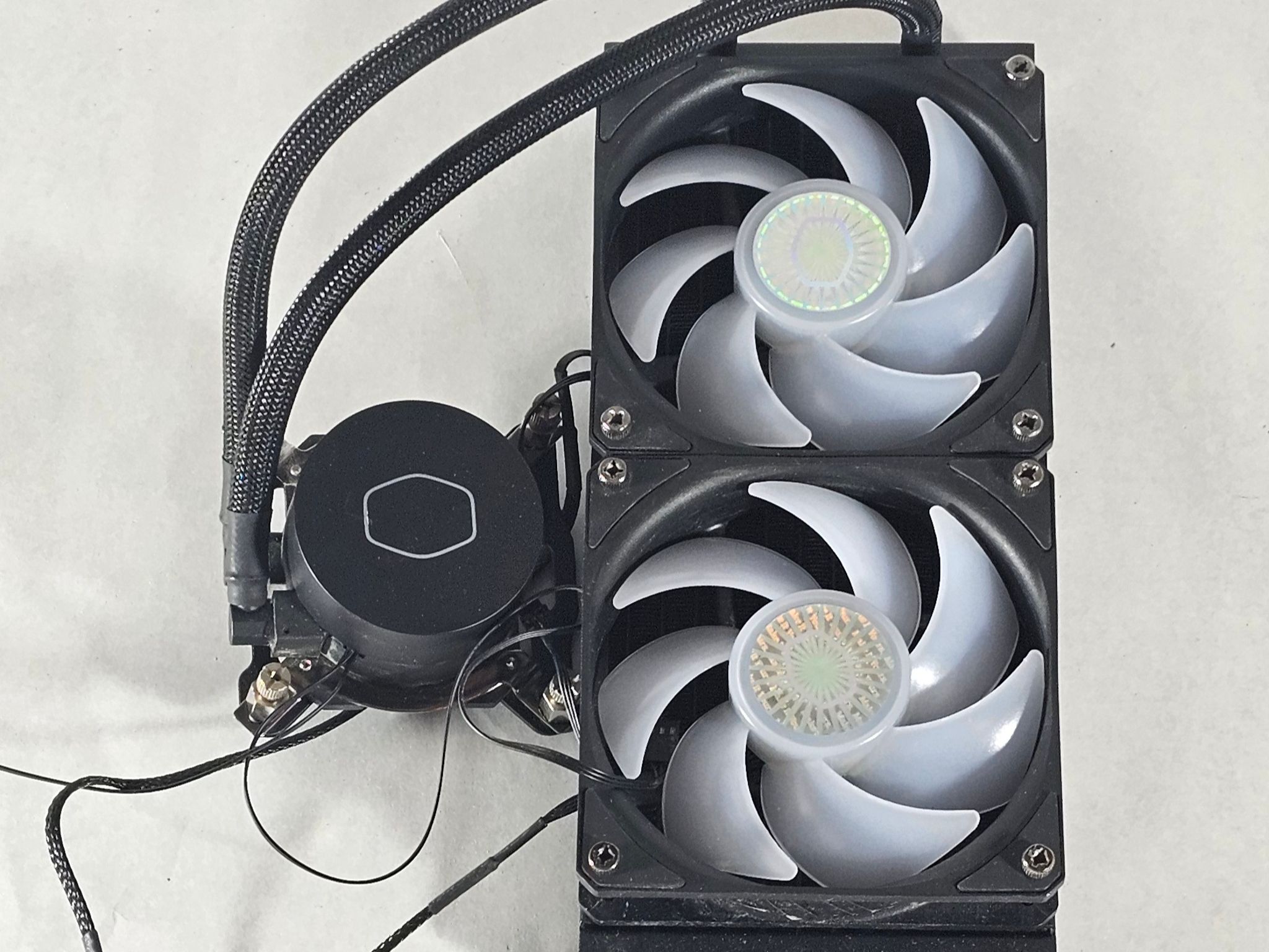 240mm AIO Cooler Master RGB CPU Liquid Cooler for Intel LGA1700