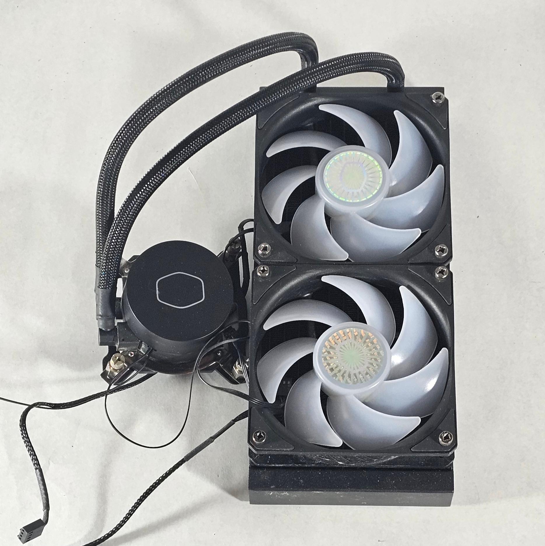 240mm AIO Cooler Master RGB CPU Liquid Cooler for Intel LGA1700