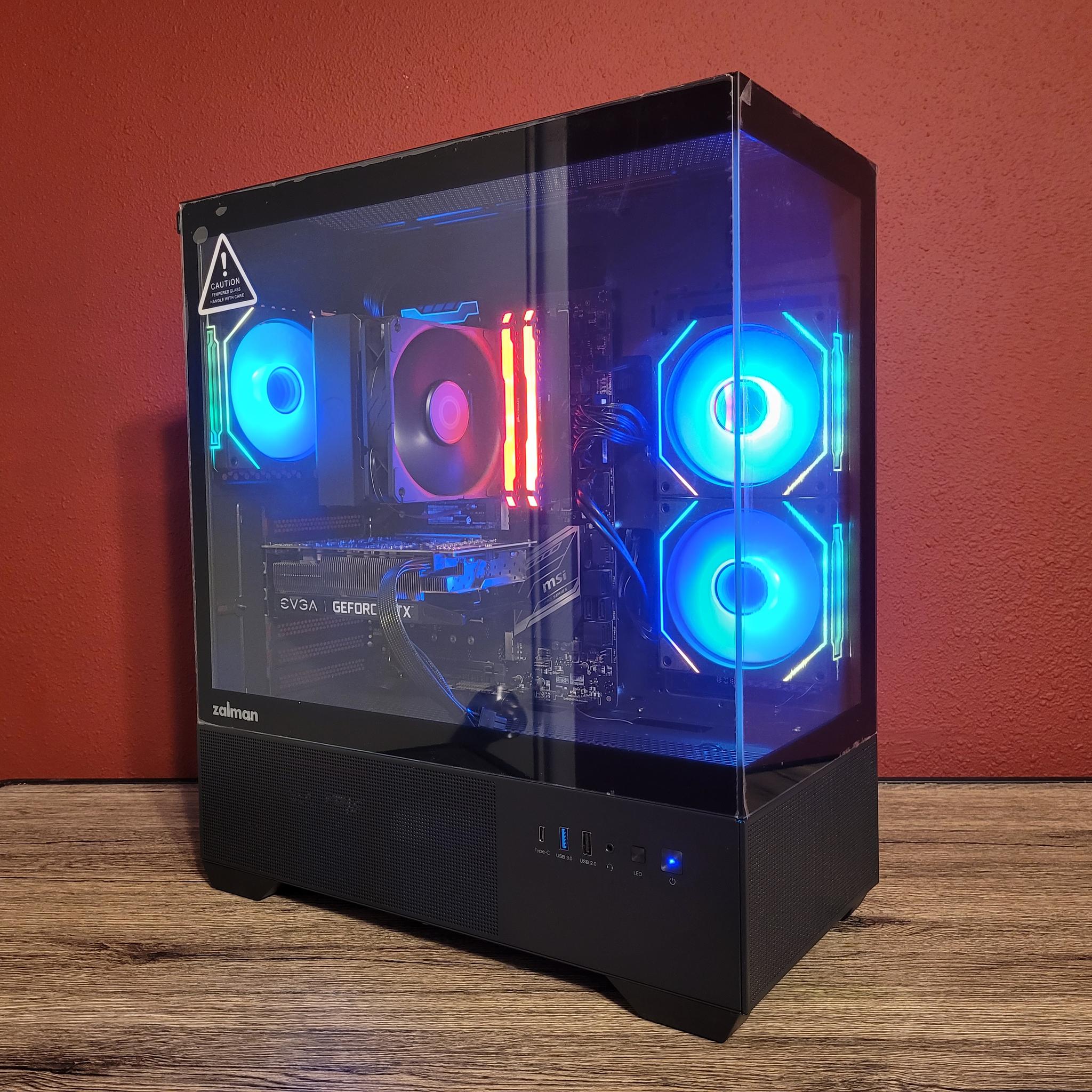 RTX 2060 Gaming PC ( i7 7700K | 16GB RAM | 500GB SSD | Wifi + BT)
