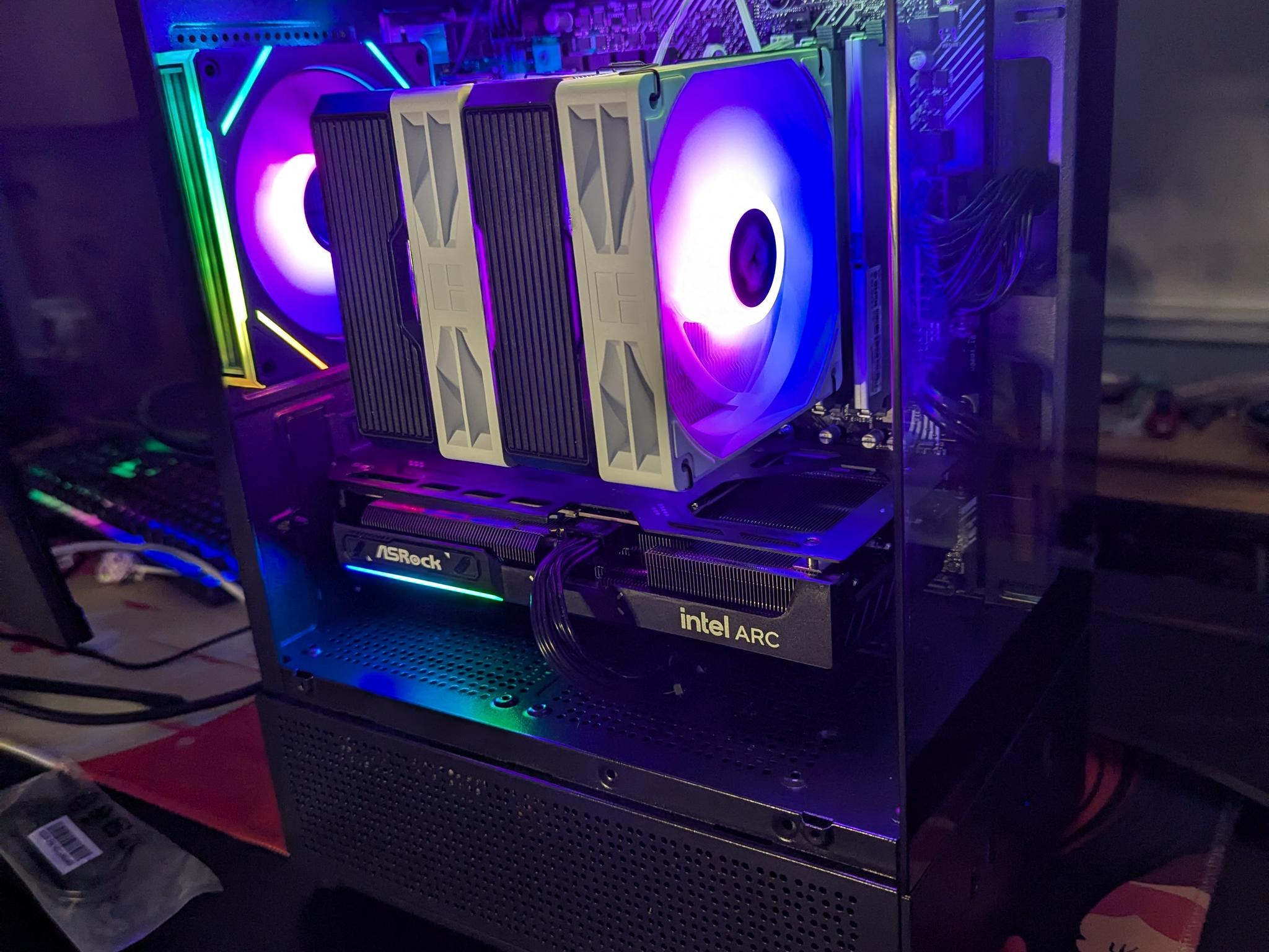 Gaming PC|AMD Ryzen 7 3700X|INTEL ARC B570 10GB|1 TB NVME SSD|32 GB DDR4 3200|Windows 11 Home Active