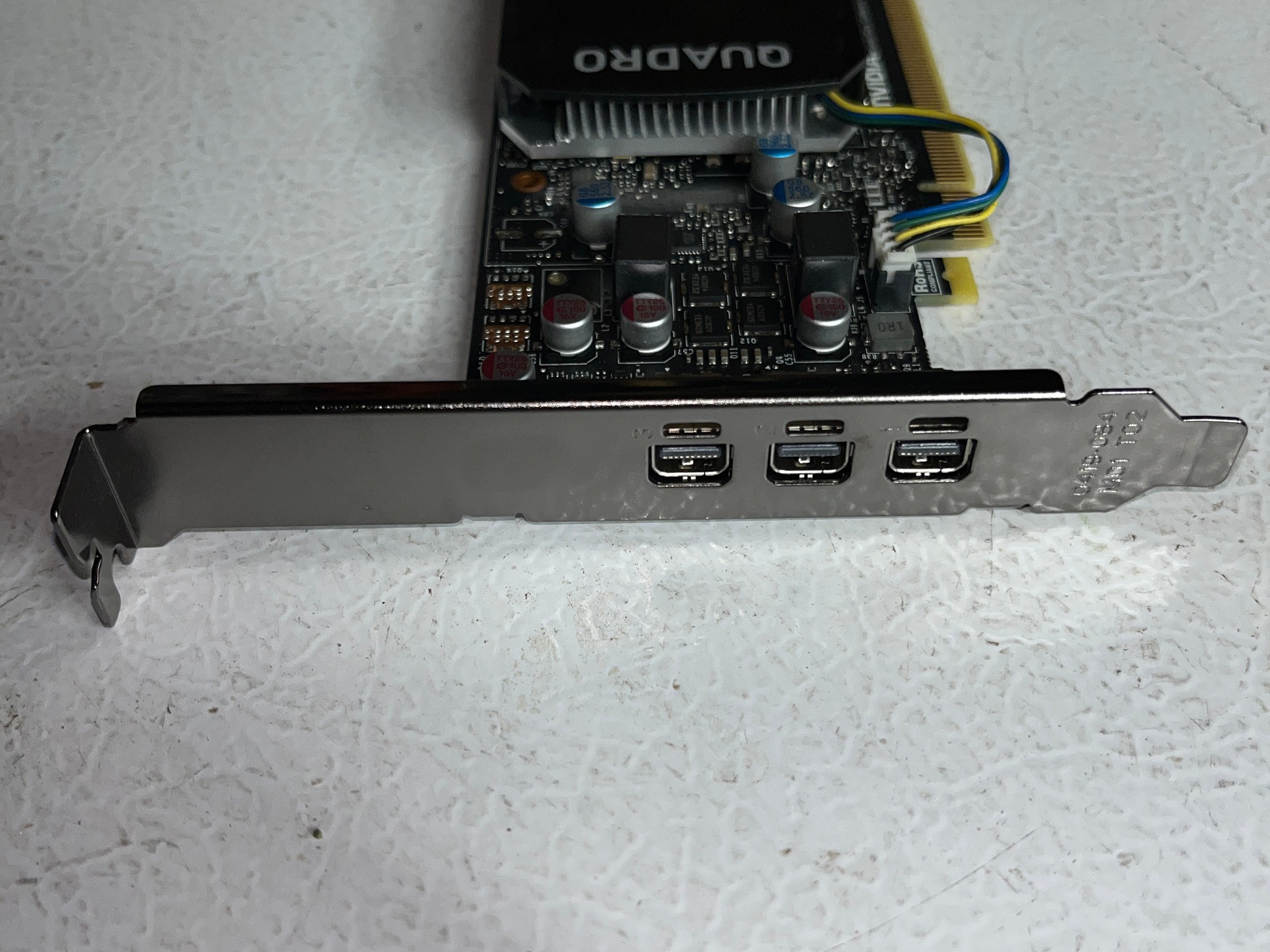 NVIDIA Quadro P400 2GB GDDR5 Workstation GPU – 3× Mini DP – Full‑Height Bracket