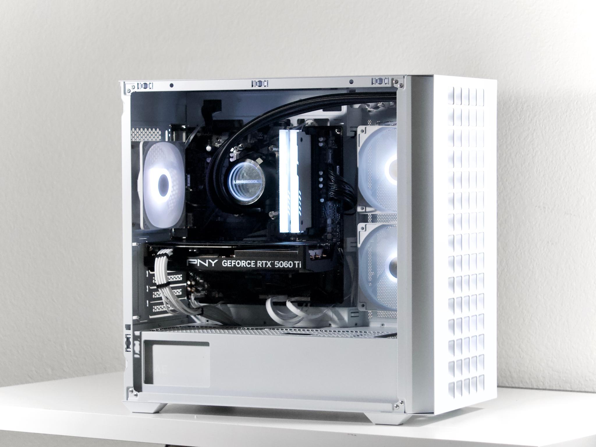 ⚪RTX 5060 Ti + Ryzen 7 5700 | 16 GB DDR4 | 1TB NVMe | WIFI/BT | 1080p / 1440p Gaming PC | $1115.99