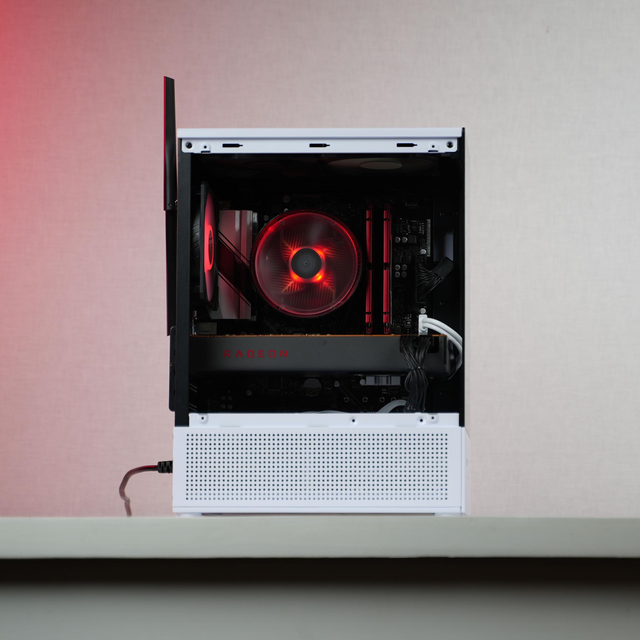 “CUBEFORM” RX 5700 Ryzen 7 3700X 16GB 1.3TB Windows 11 Gaming PC Powerhouse