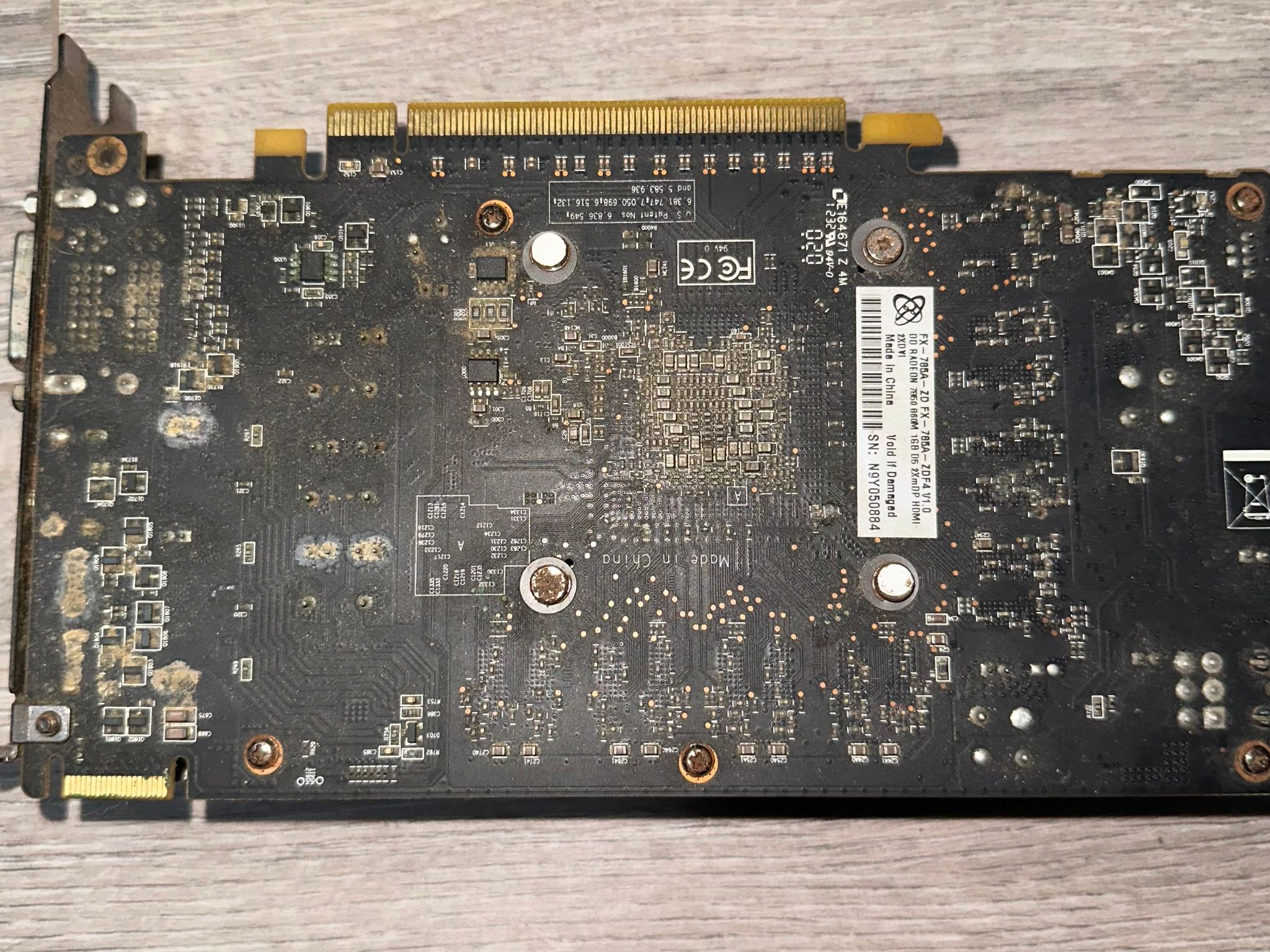 XFX radeon amd hd 7850 1gb Tested and working