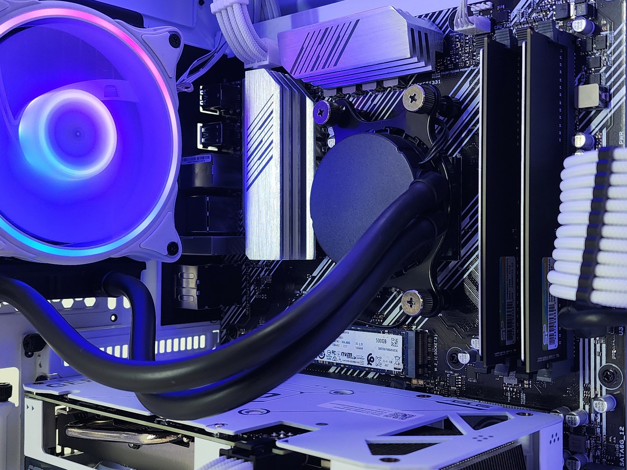 Gaming PC Ryzen 5 3600 16GB RAM 500GB SSD RTX 4060 8GB Windows 11 Computer