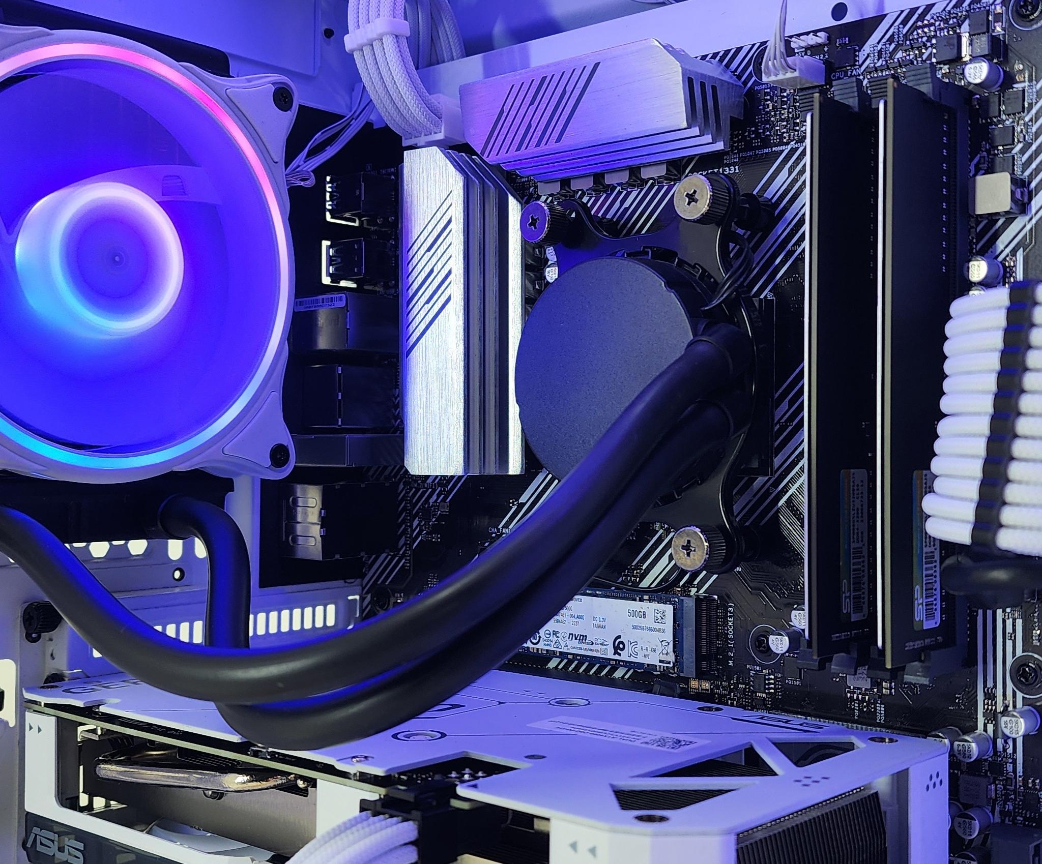 Gaming PC Ryzen 5 3600 16GB RAM 500GB SSD RTX 4060 8GB Windows 11 Computer