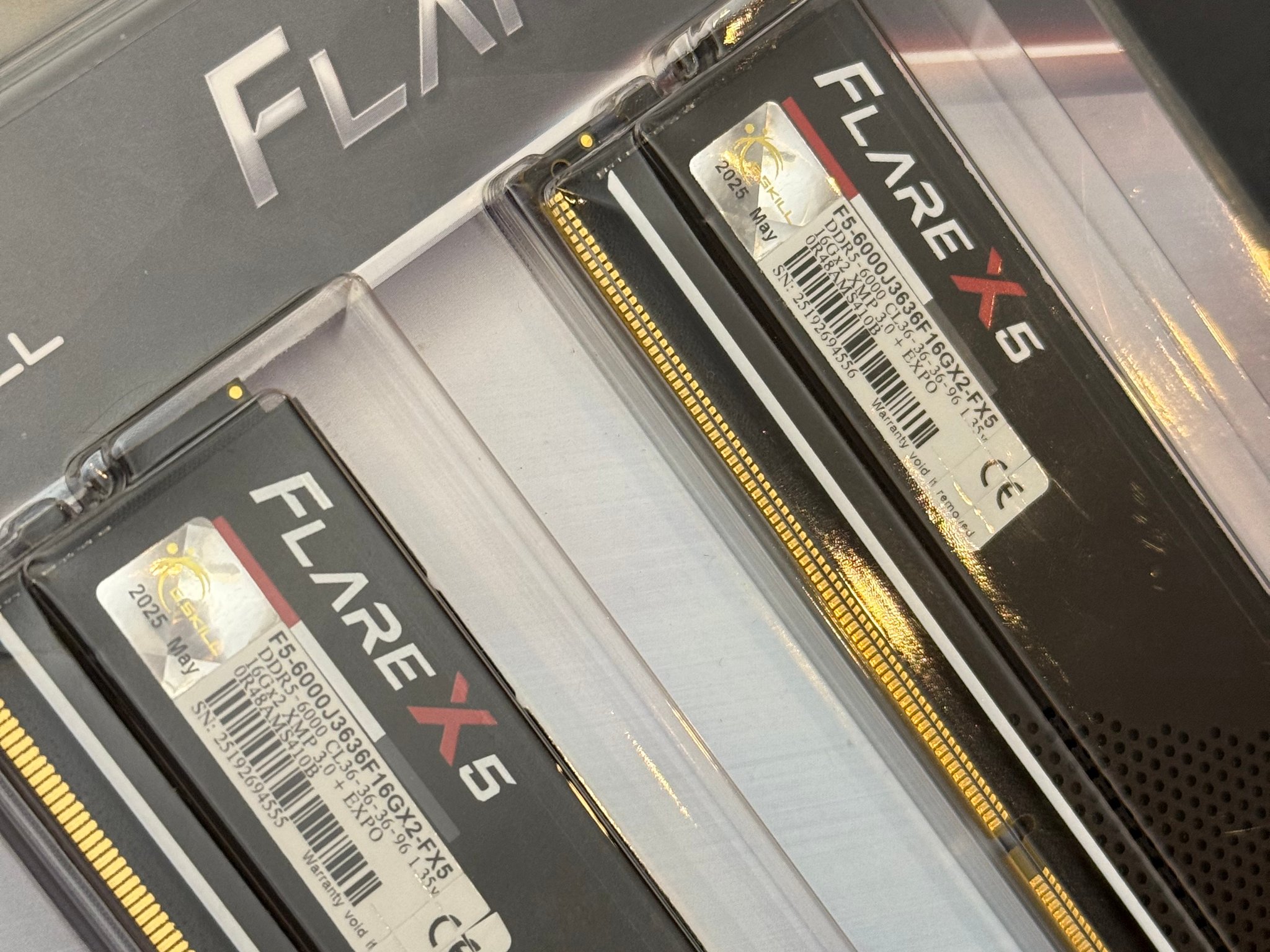 NEW 32GB 6000MHz DDR5 G.Skill Flare X5 (2x16GB) RAM