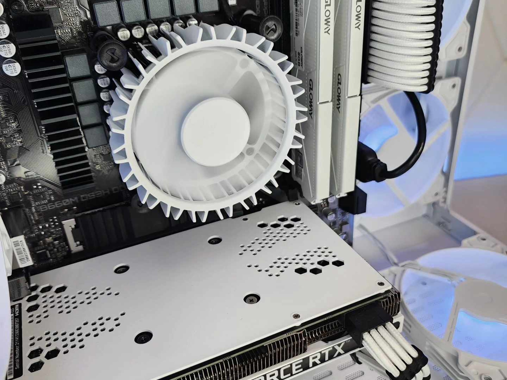🤍🤍 RTX 3060 Ti // Core i3 13100F // 16GB 3200MHz // 1TB NVMe Gen 3
