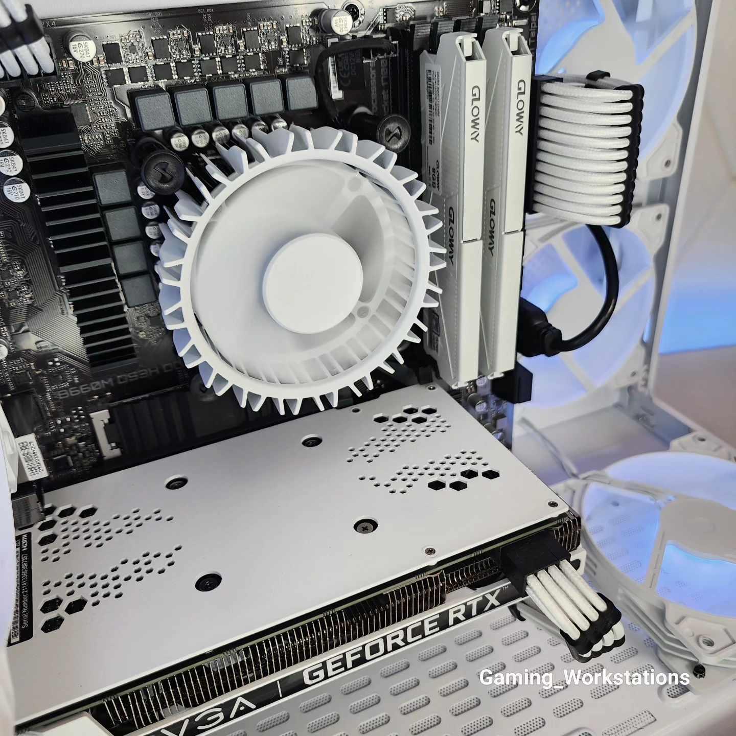 🤍🤍 RTX 3060 Ti // Core i3 13100F // 16GB 3200MHz // 1TB NVMe Gen 3