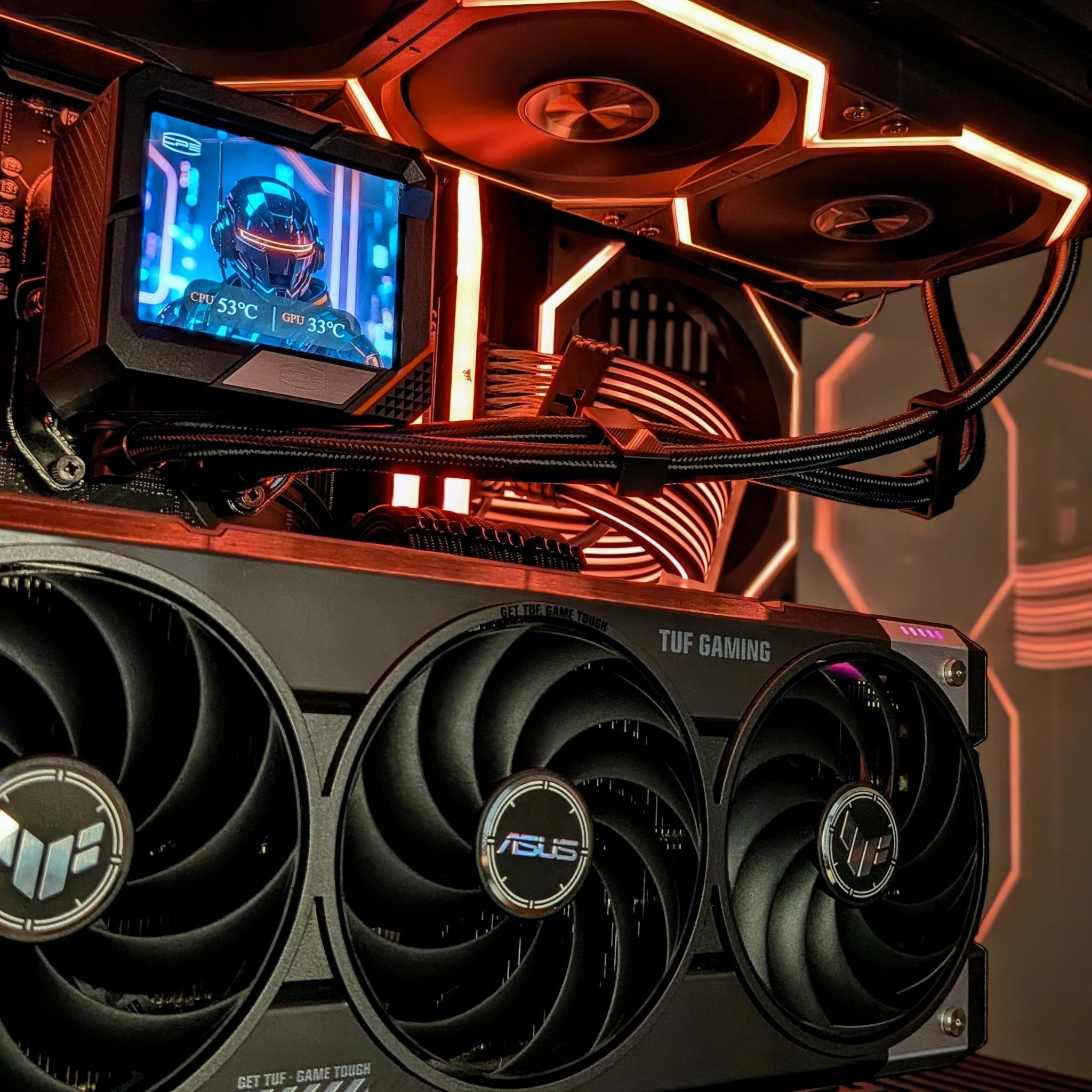 🔥ASUS TUF RX 9070XT | RYZEN 7 7800X3D | 32GB DDR5 | 2TB Gen4 NVMe | WIFI&BT | WINDOWS 11