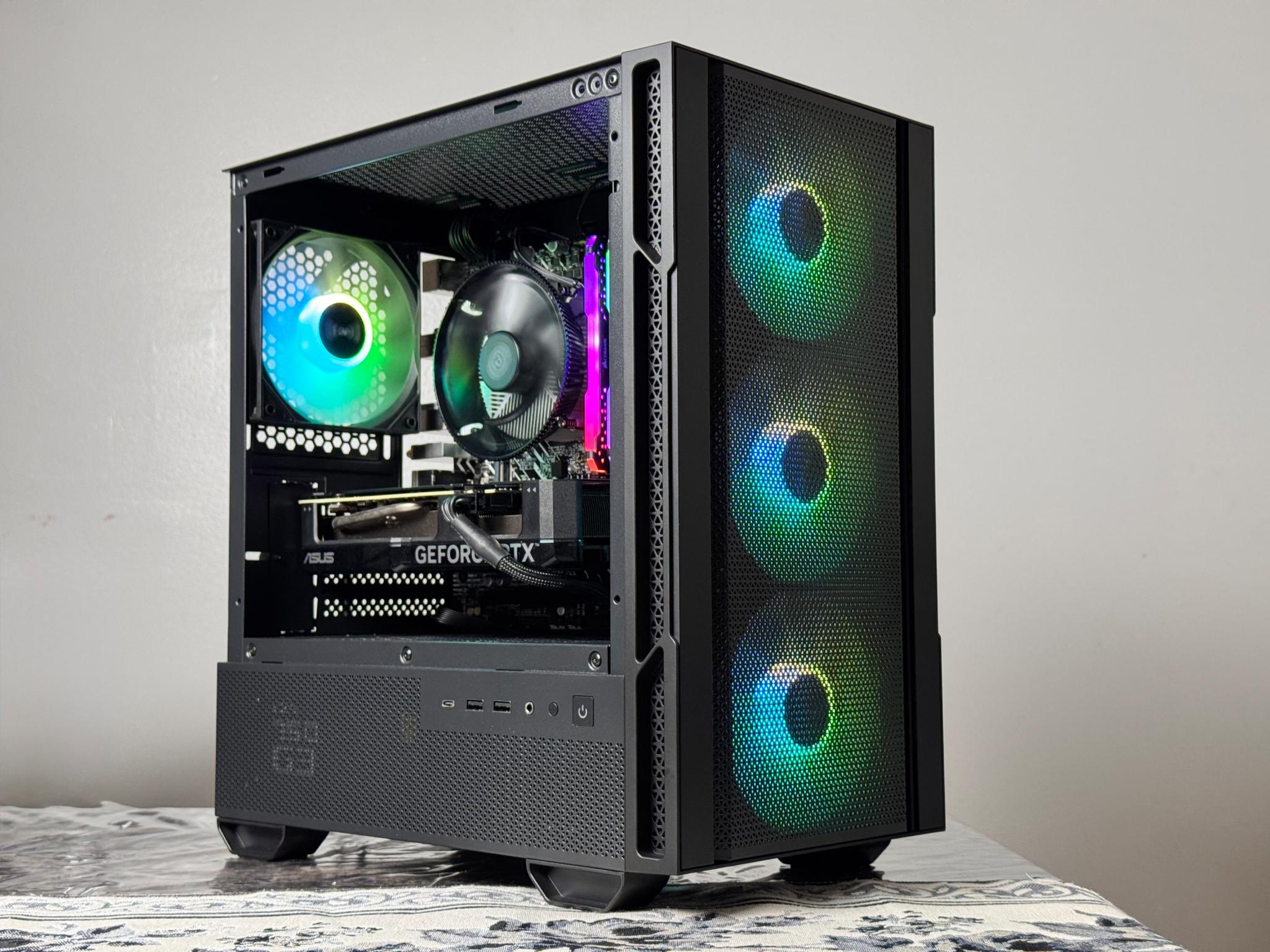 🔥 RTX 4060 Ti + i5-12400F | 32GB RGB RAM | 1TB NVMe | 750W Gold 🔥