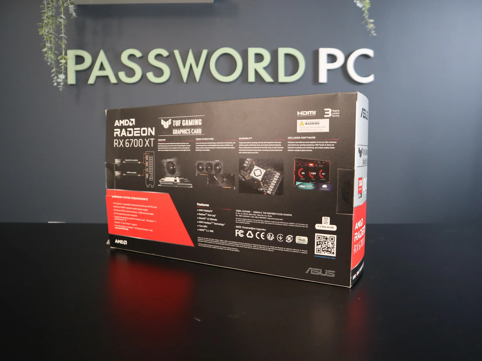 Asus Tuf RX6700XT | Tested working Great|