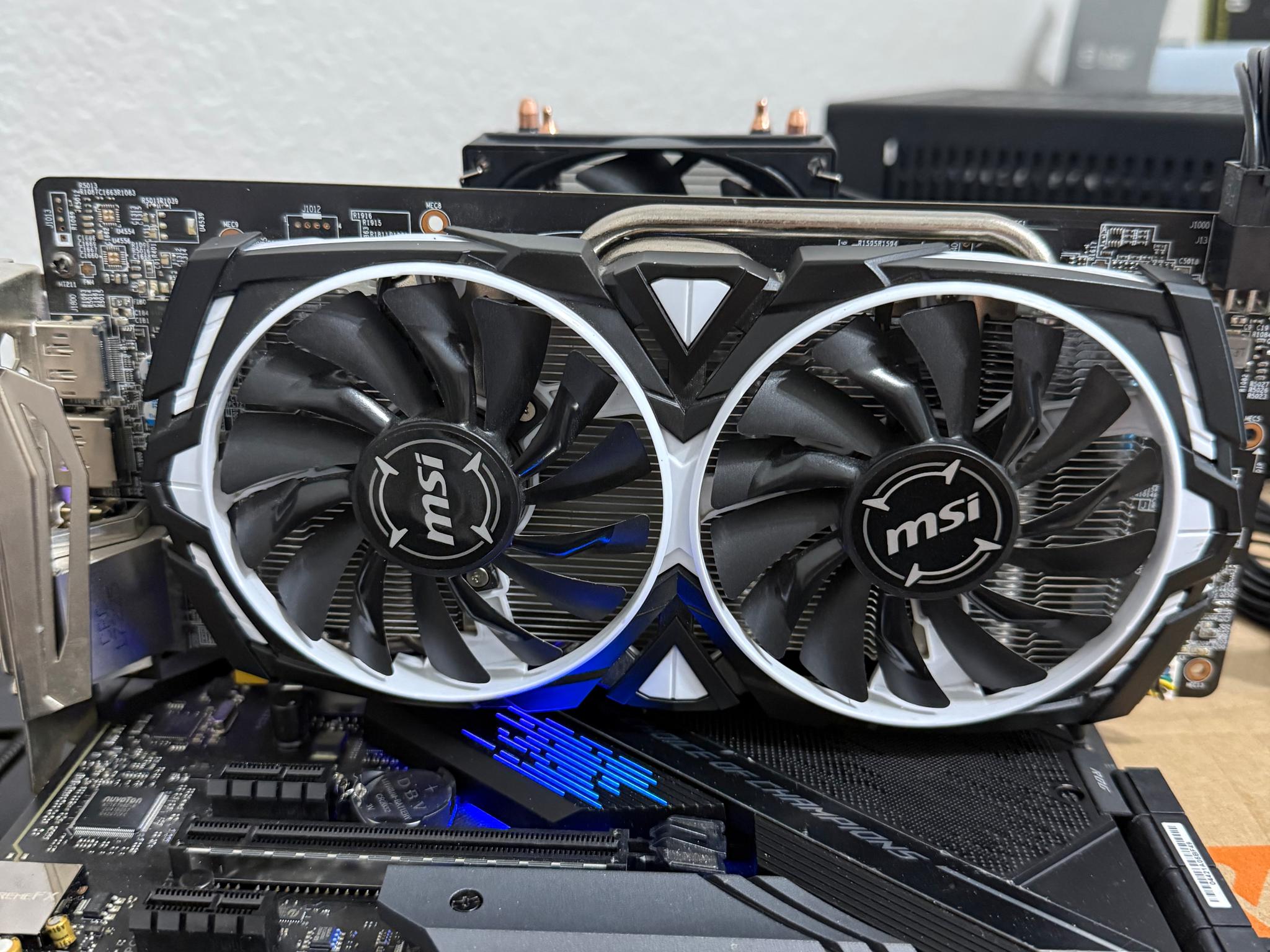 Rx 580 and gtx 1070 bundle