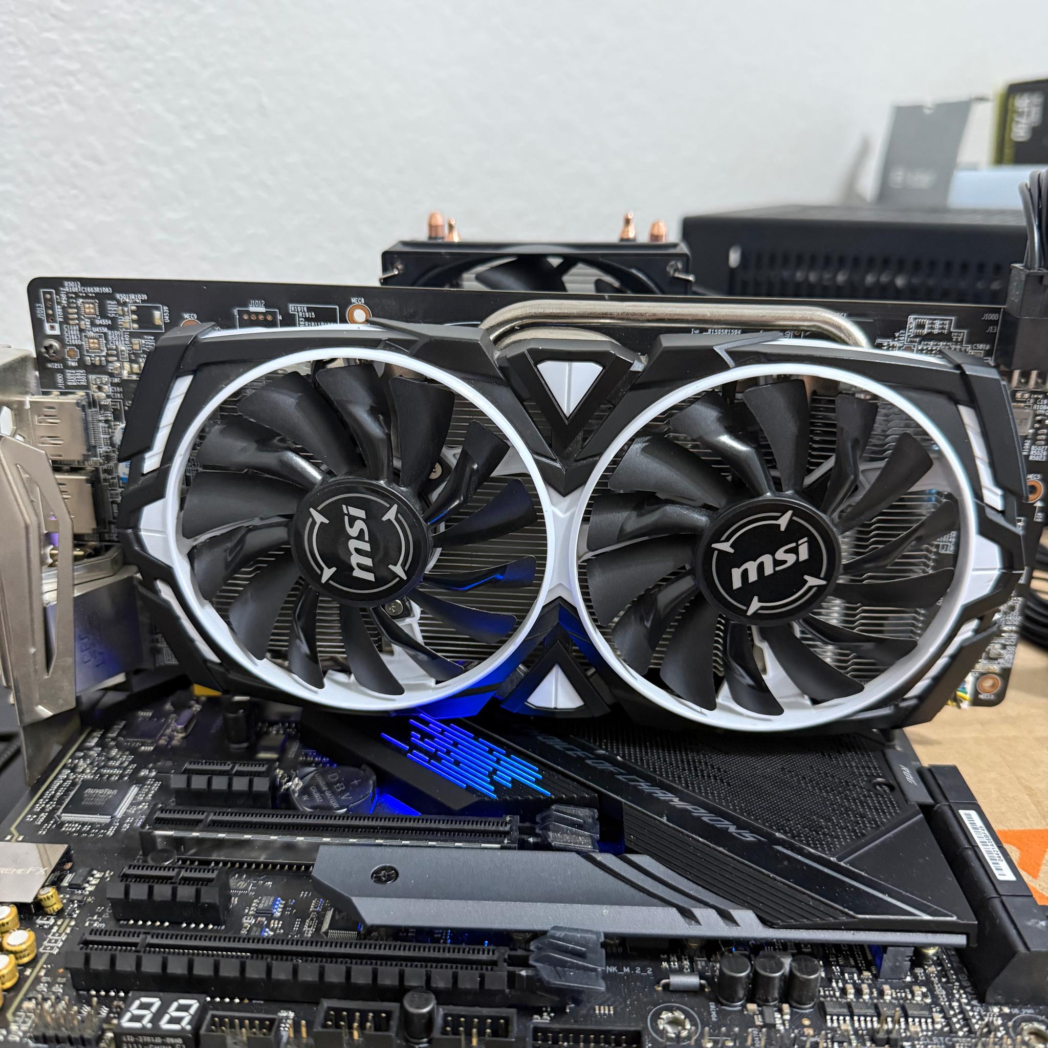 Rx 580 and gtx 1070 bundle