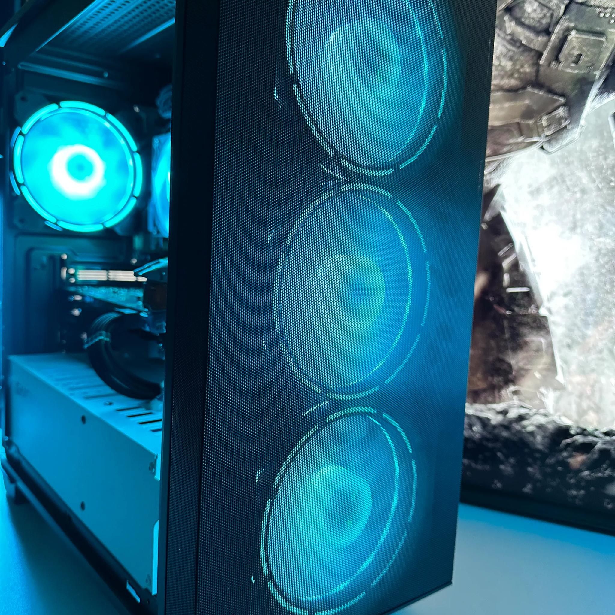 🔋😇Halo Mark VII🔋😇||Gaming PC-AMD RX 6600 8GB-AMD Ryzen 5 5500 6 core-16GB DDR4 RAM-512GB SSD