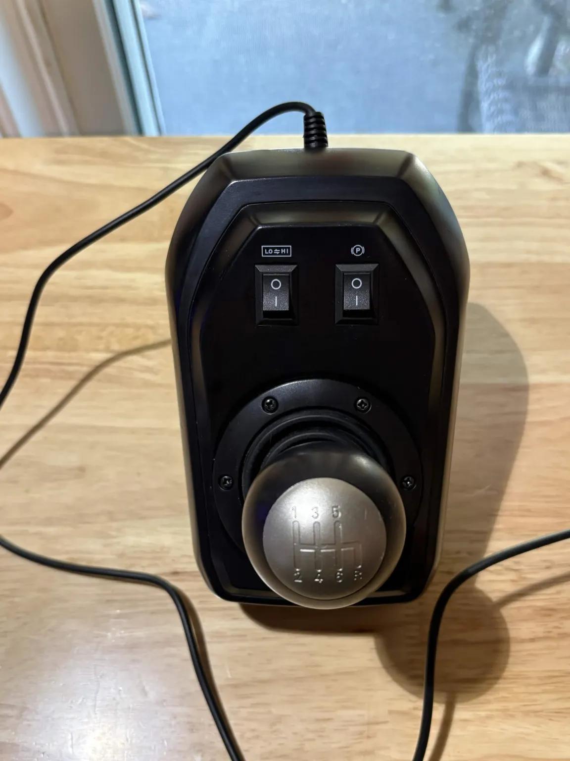 PXN V9 Racing Wheel, 6-Speed Shifter & 3-Pedal Set