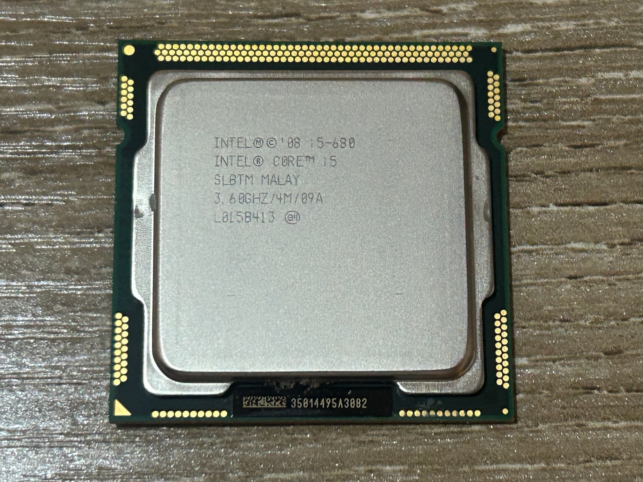 Intel Core i5-680 CPU Dual-Core 3.6GHz / 4MB LGA1156 SLBTM Processor