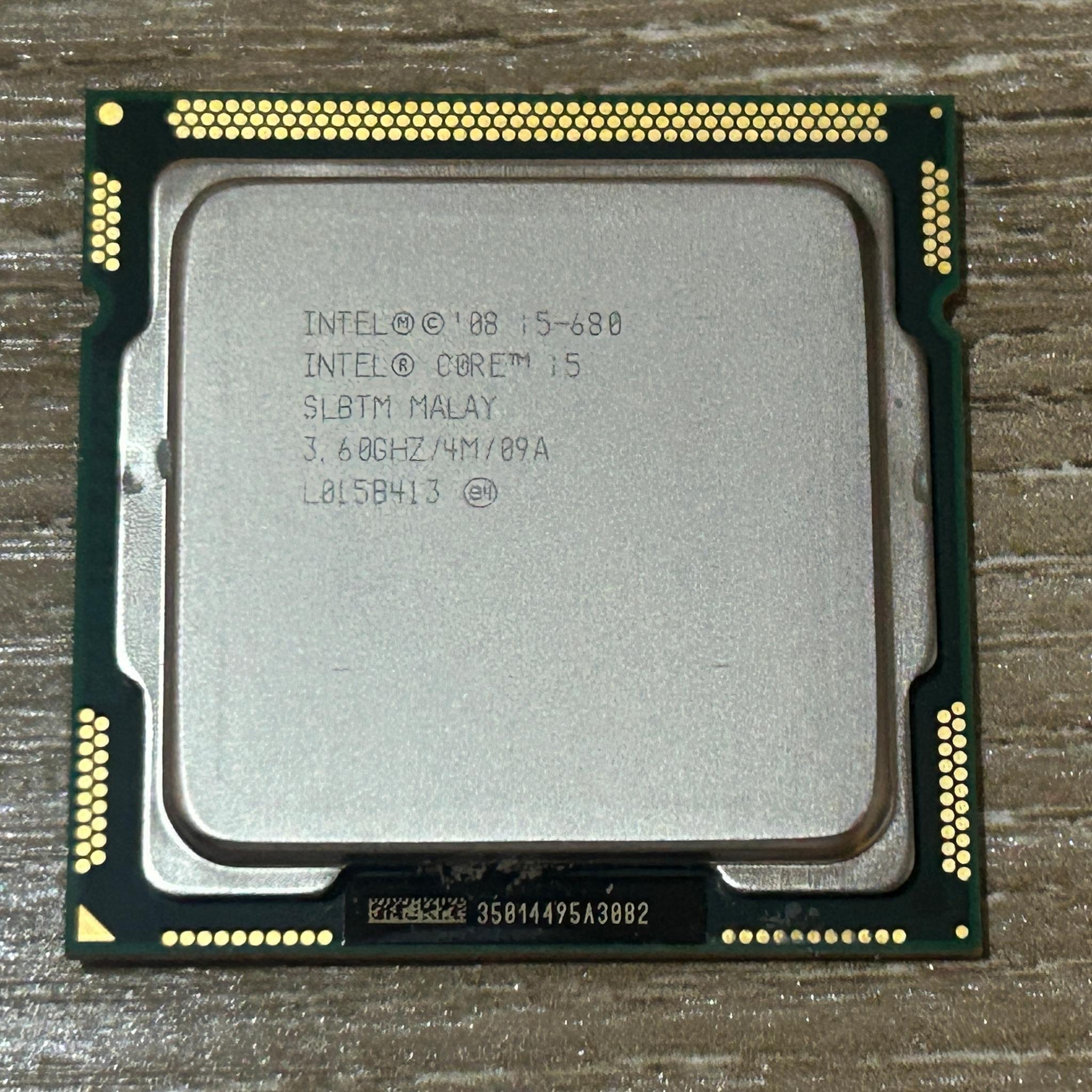 Intel Core i5-680 CPU Dual-Core 3.6GHz / 4MB LGA1156 SLBTM Processor