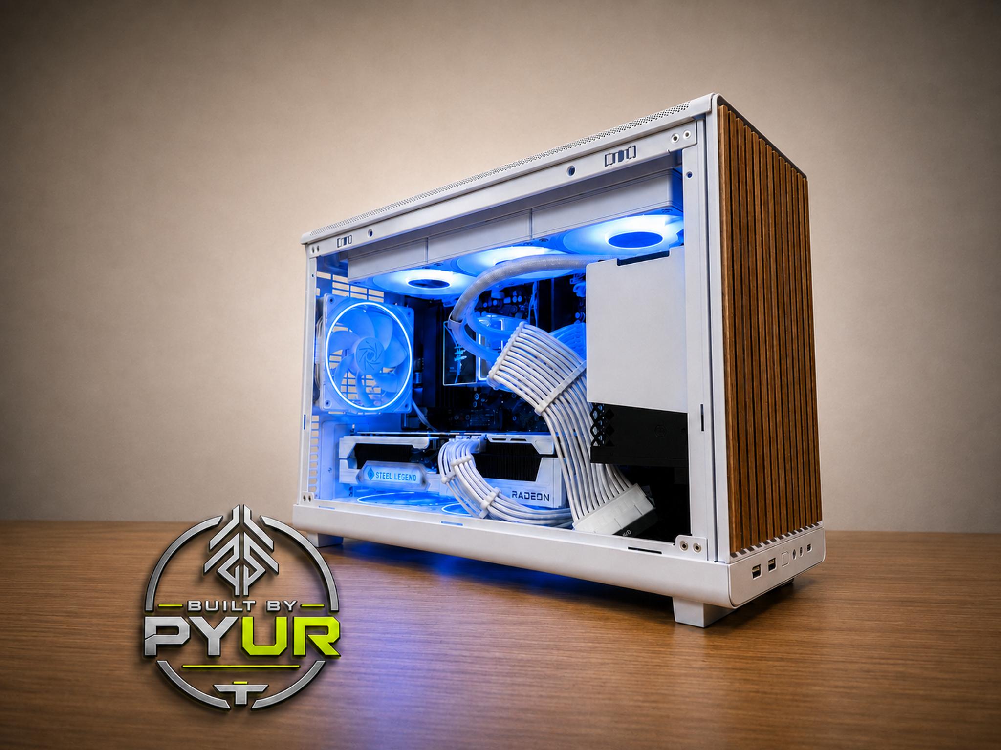 9850X3D + RX 9070 XT | 26L White Tarkov Meta PC | 32GB DDR5 | Built by PYUR