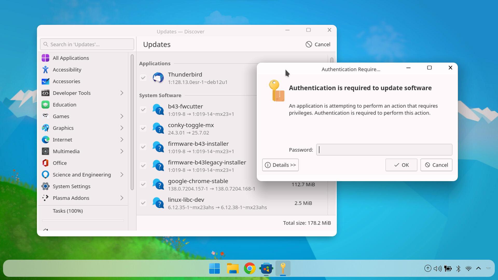 Upgraded Acer c740 with NEW BATTERY!! UEFI BIOS/128gig SSD/MX Linux KDE Plasma
