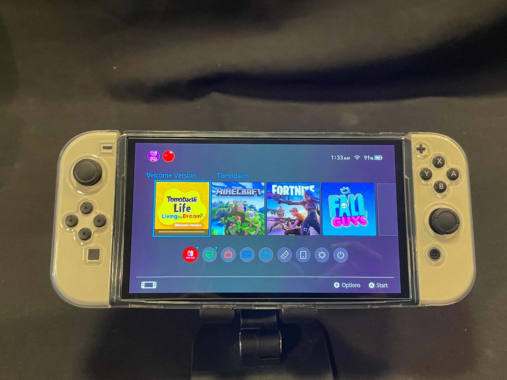 Nintendo Switch OLED With Accessories