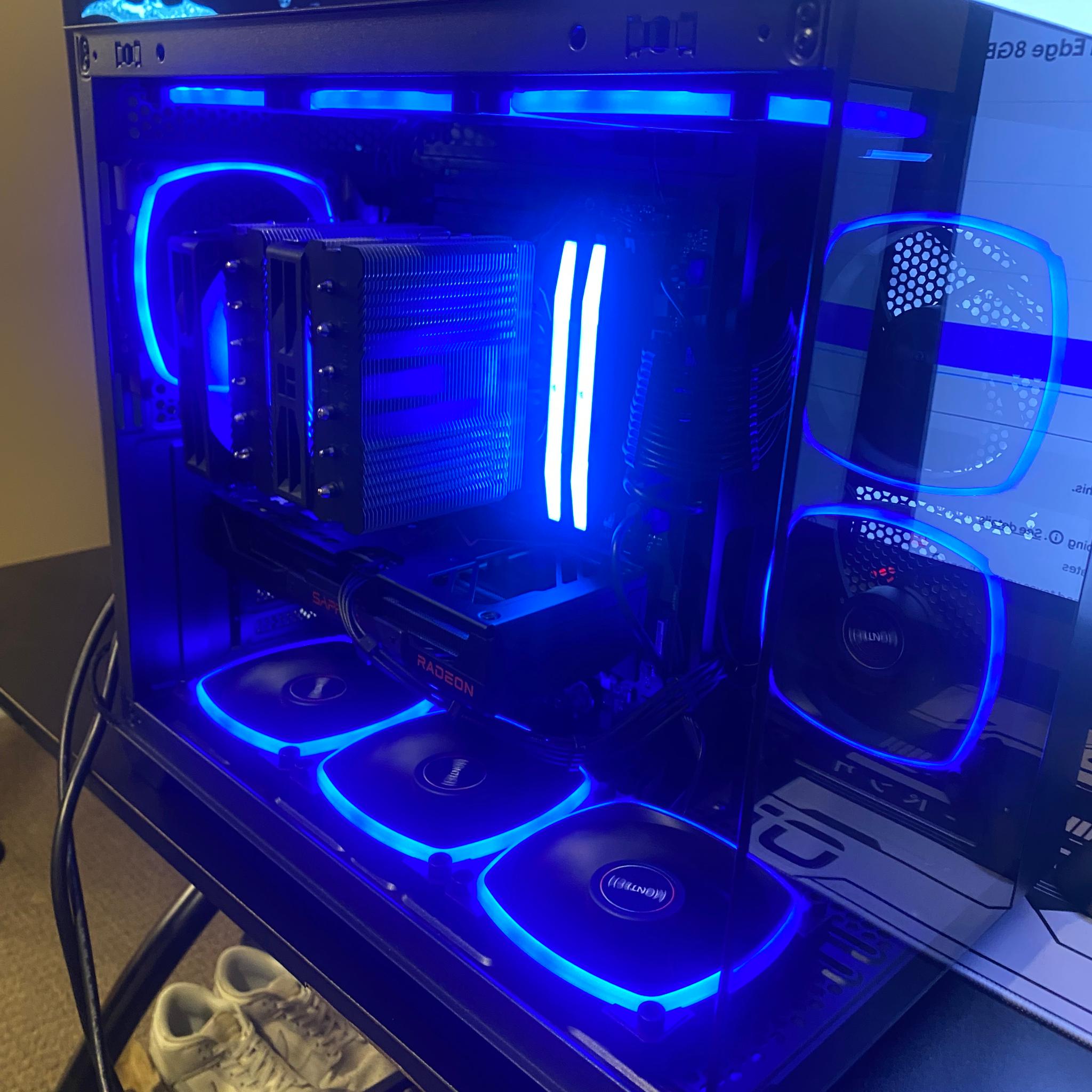 FULL AMD GAMING PC | RYZEN 5 7600X3D | RADEON RX 9060 XT 16GB | 32GB DDR5 | 2TB
