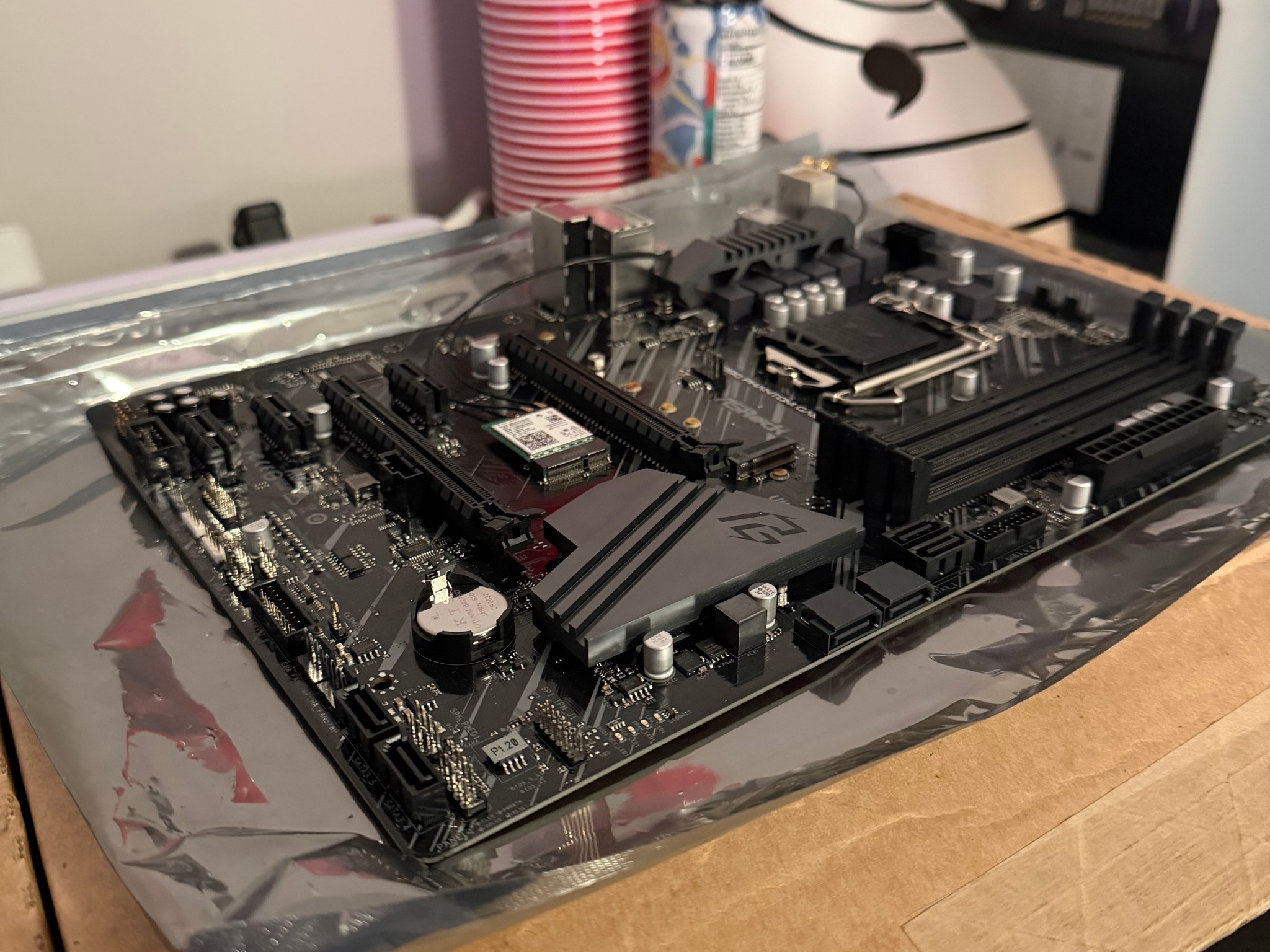 ASRock Z390 Phantom Gaming 4S/AC ATX Motherboard.