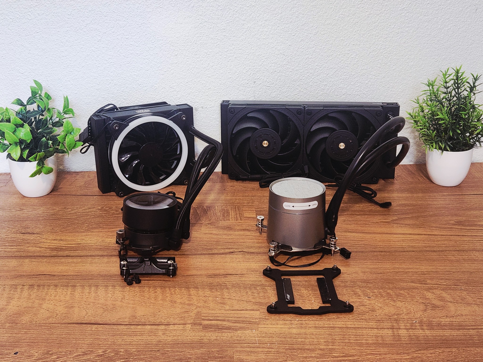 2 AIOs! | 240mm iBuyPower AIO | 120mm CoolerMaster AIO
