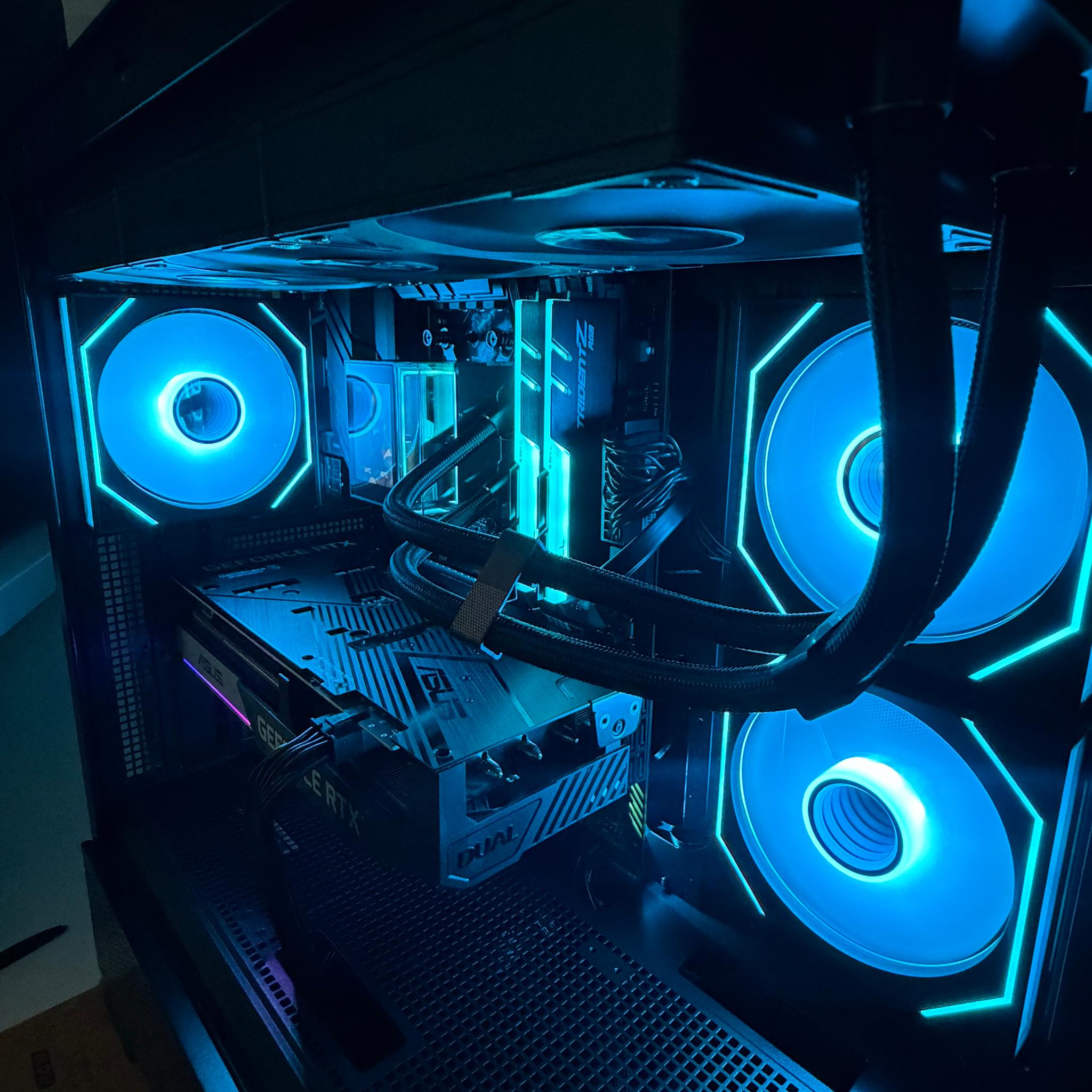 🔥 Brand New ASUS RTX 3060 Ti Gaming PC | Ryzen 5 5500 | ASUS TUF WiFi | 360mm LCD AIO