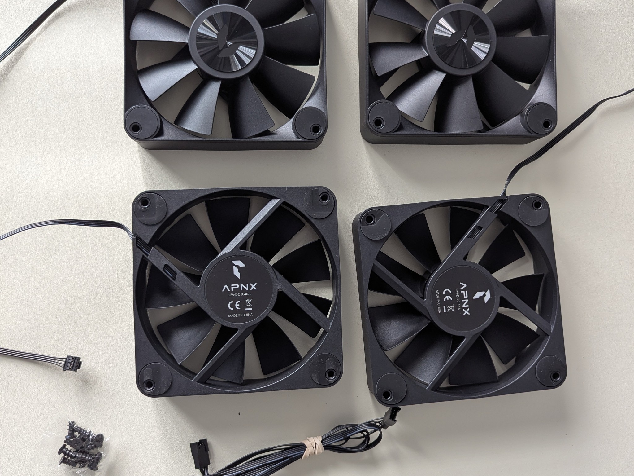 4 - APNX 120mm Case Fans